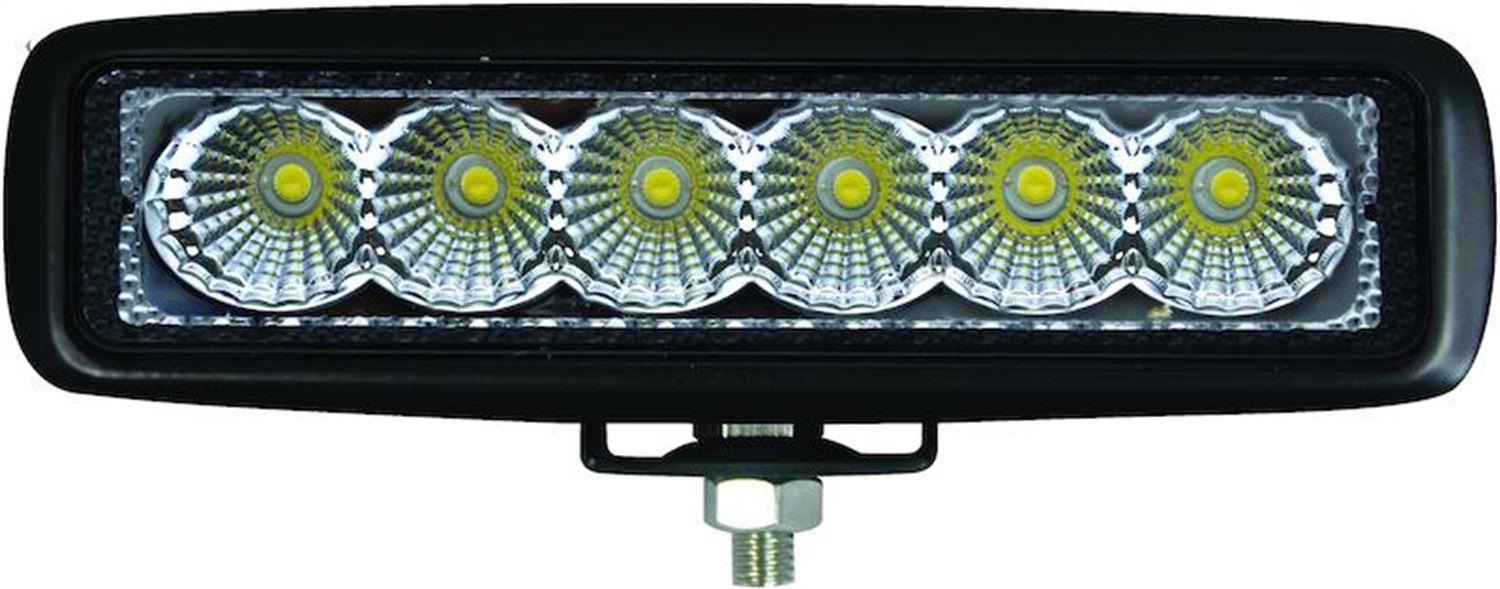 Mini Light Bar 6led Flood Black 5