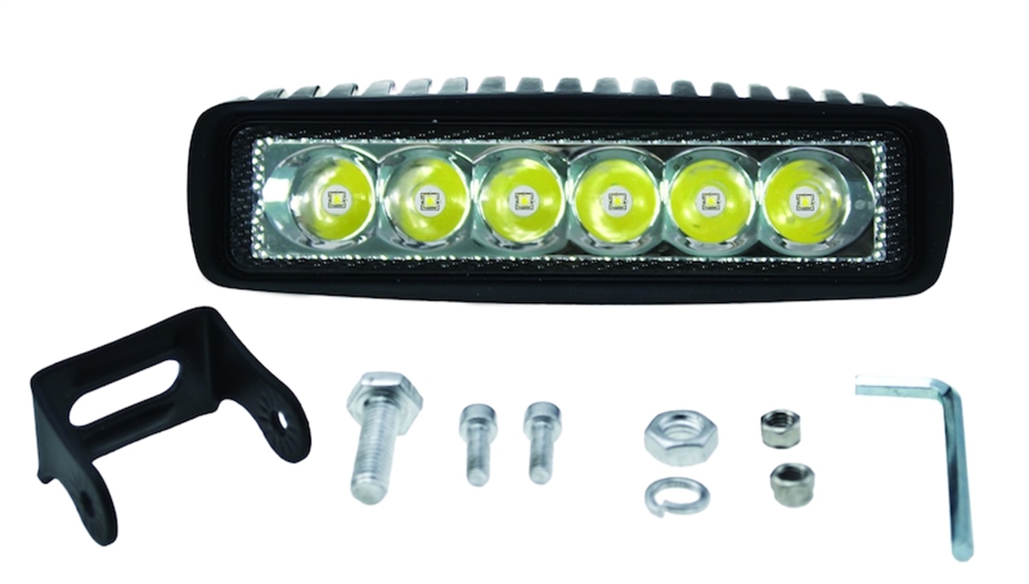 Mini Ledbar 6led Ped Off RD Spt MV 4