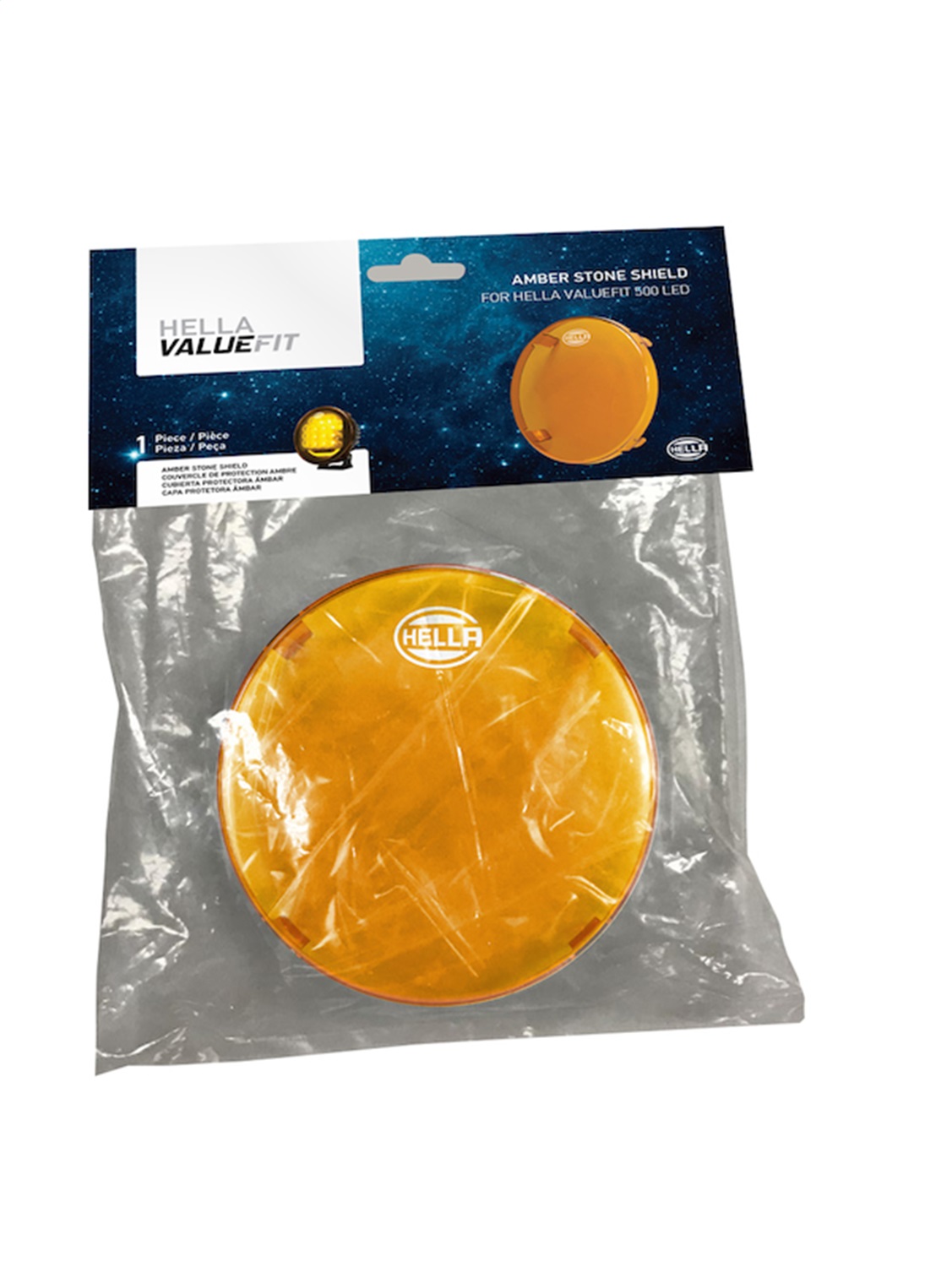 Hella VF 500 Led Driv Amber Cover 2pc 3