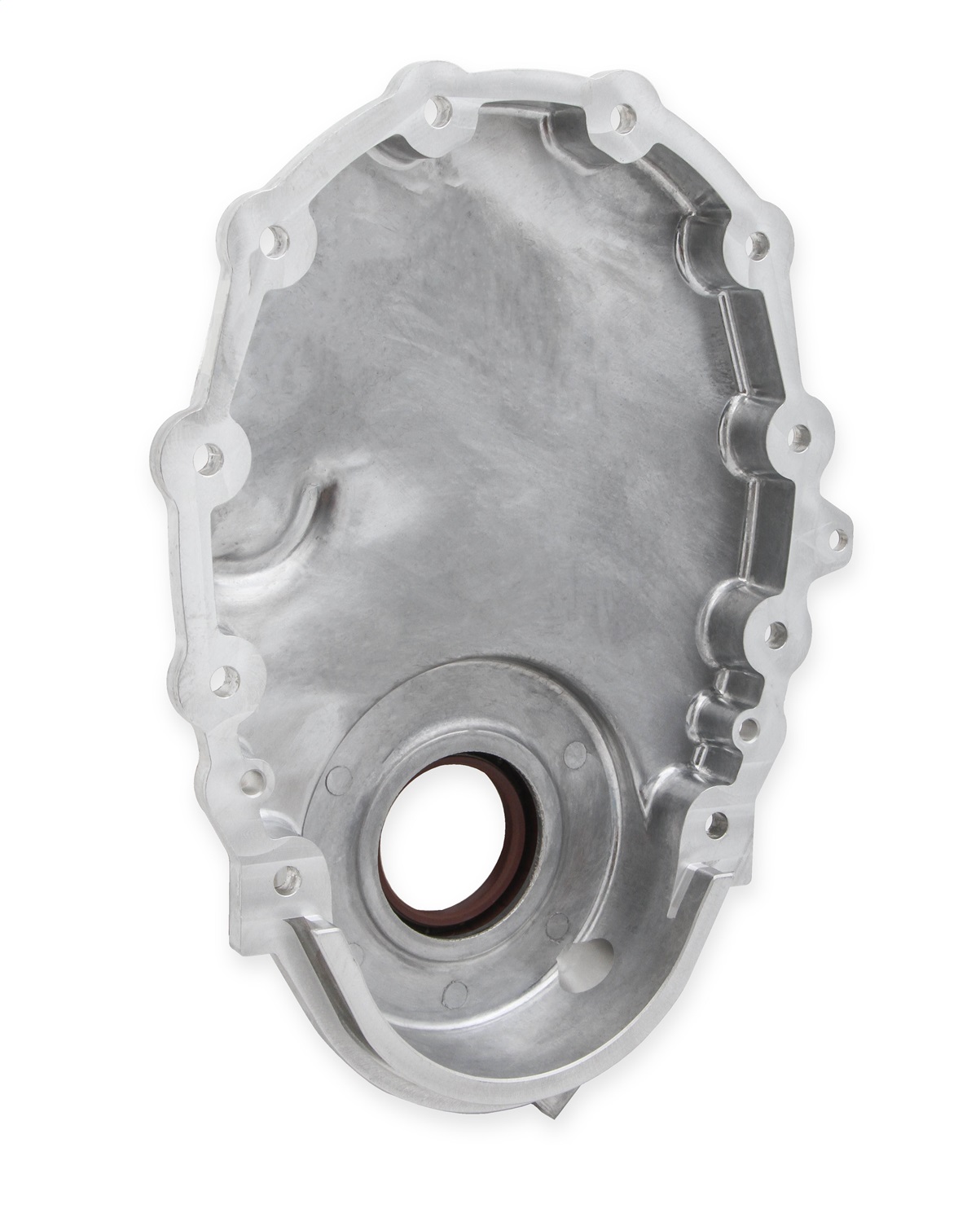 Holley SBC Vortec Alm Timing Cover w/Crank Senspr Holley SBC Vortec Alm Timing Cover w/Crank Senspr
