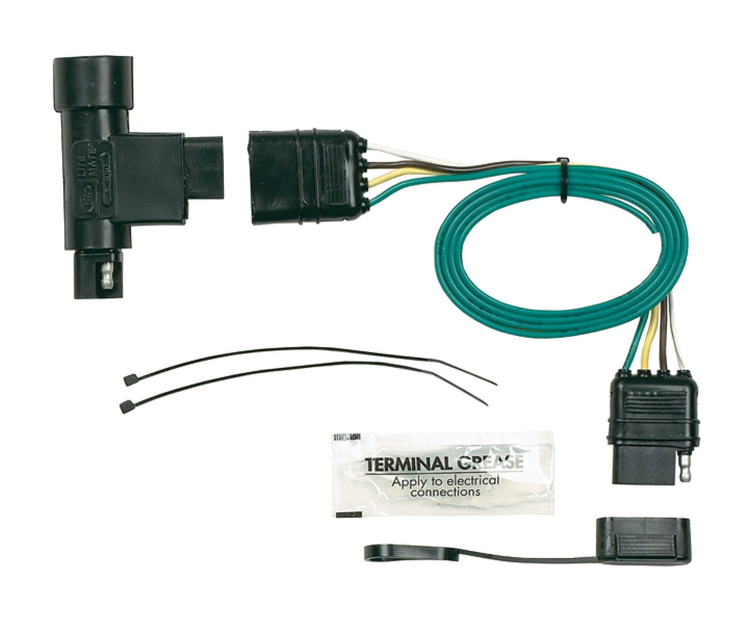 Hopkins Towing Solution 40105 Plug-In Simple Vehicle To Trailer Wiring Harness Plug-In