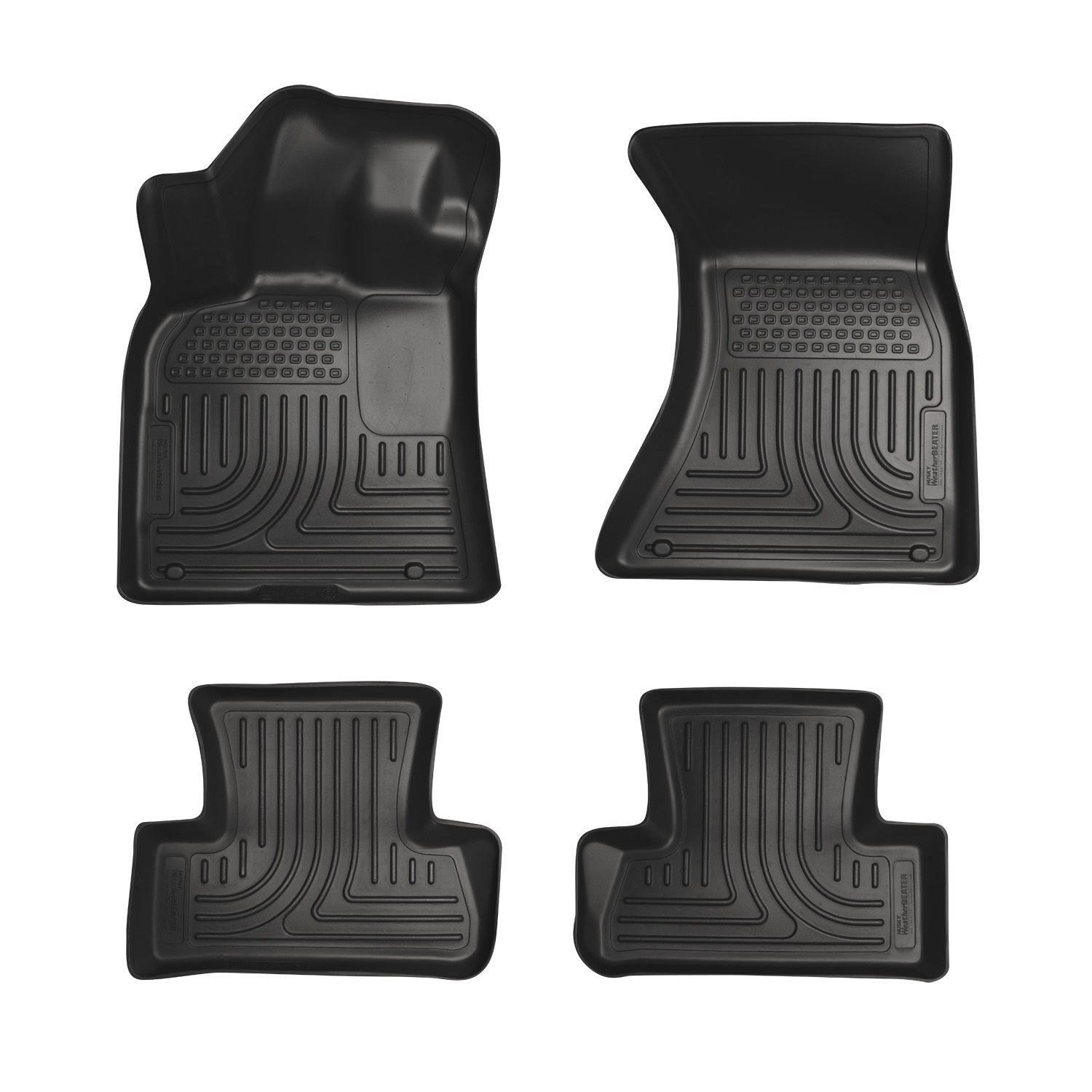 Husky Liners Front /& 2nd Seat Floor Liners Fits 11-19 300//Charger AWD