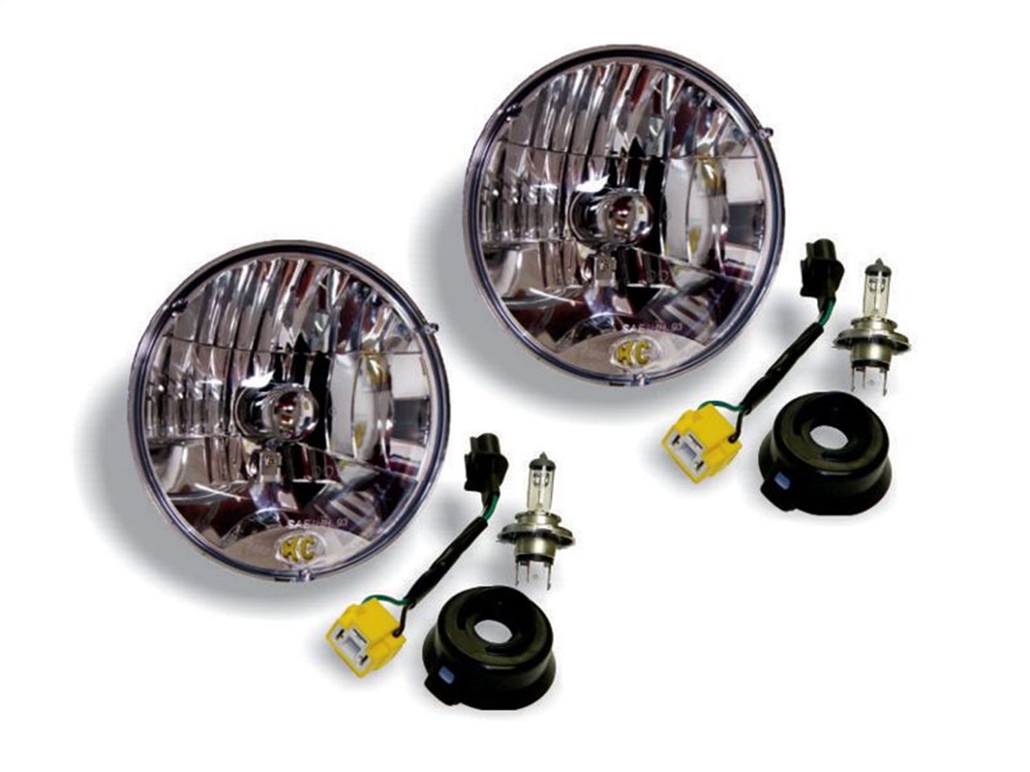 KC Hilites H4 Headlight Conversion Kit  - JK