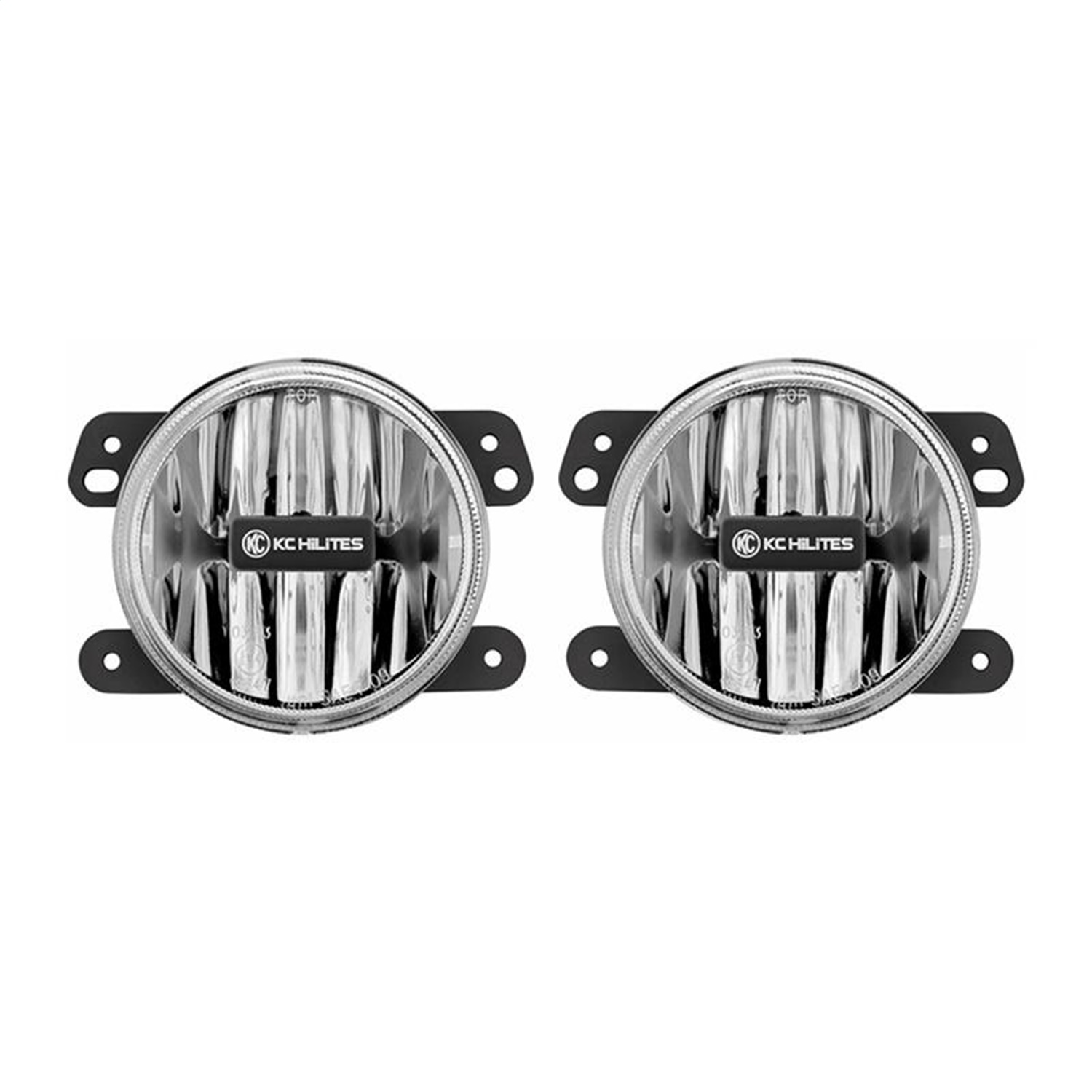 KC HiLiTES Gravity LED Fog Light Pair - JK 2010+