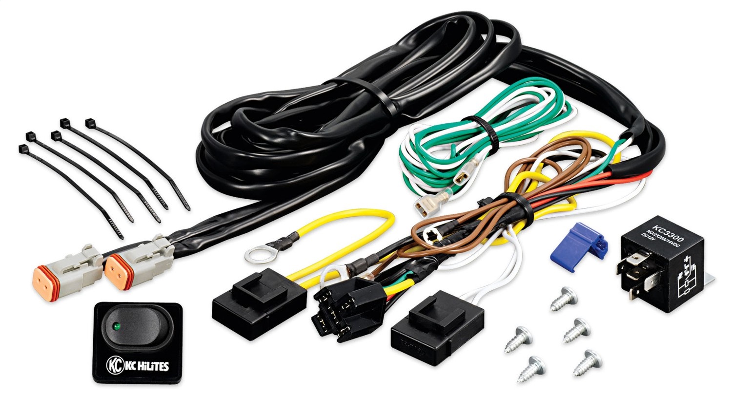 KC HiLiTES Relay Switch Wiring Harness