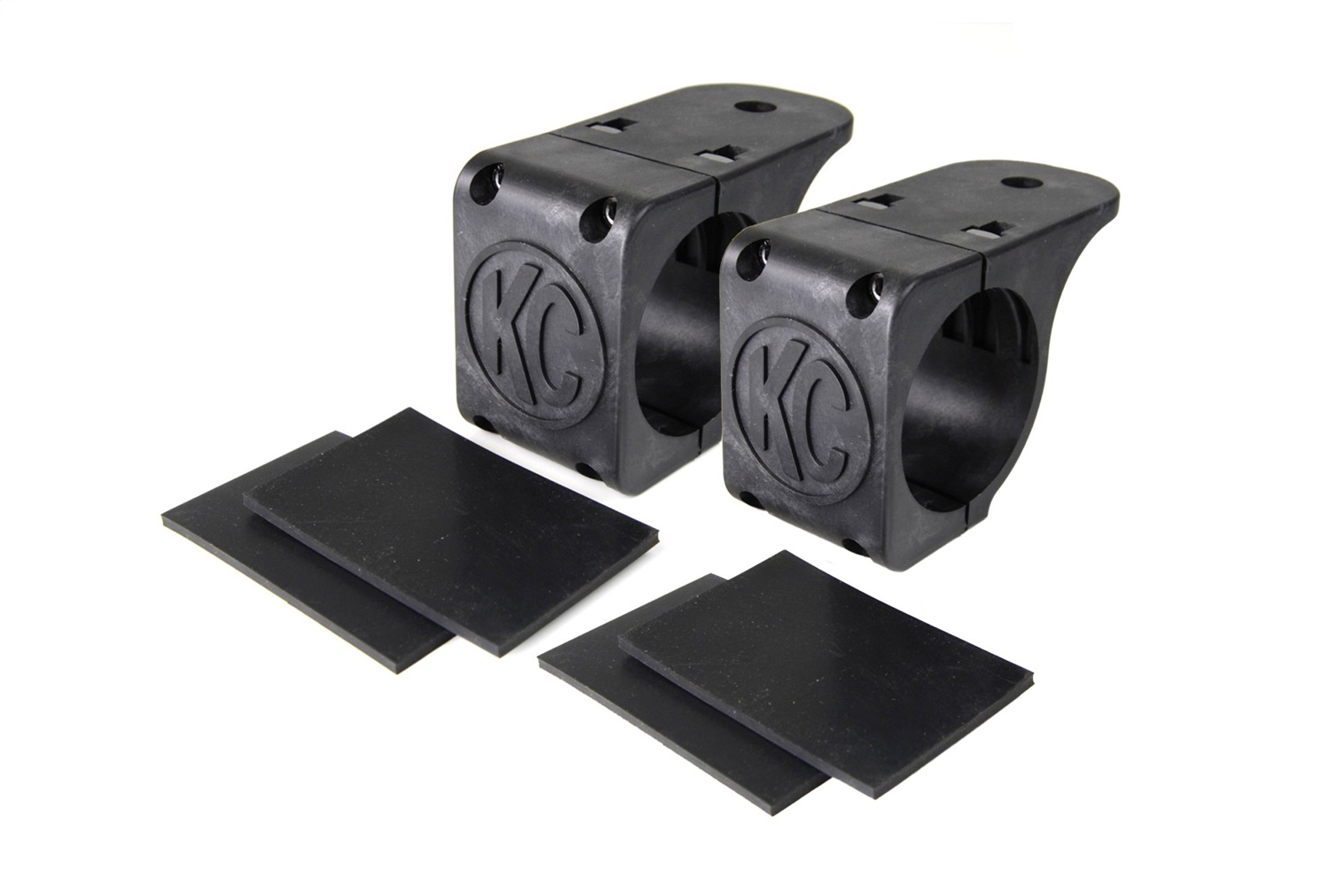 KC Hilites Tube Clamp Light Mount Bracket Pair for 2.25in to 2.5in Tube