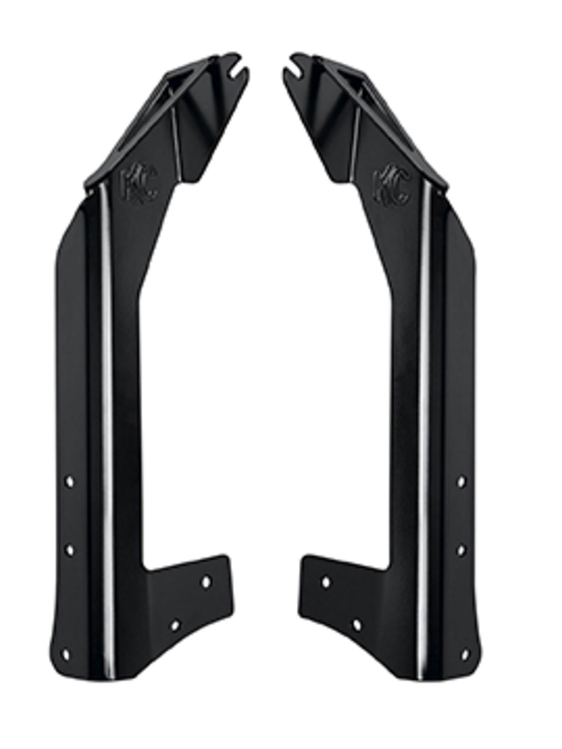 KC Hilites Fit Jeep JK Overhead Mount Bracket Set for 50in LED 07-16 - KC #7323