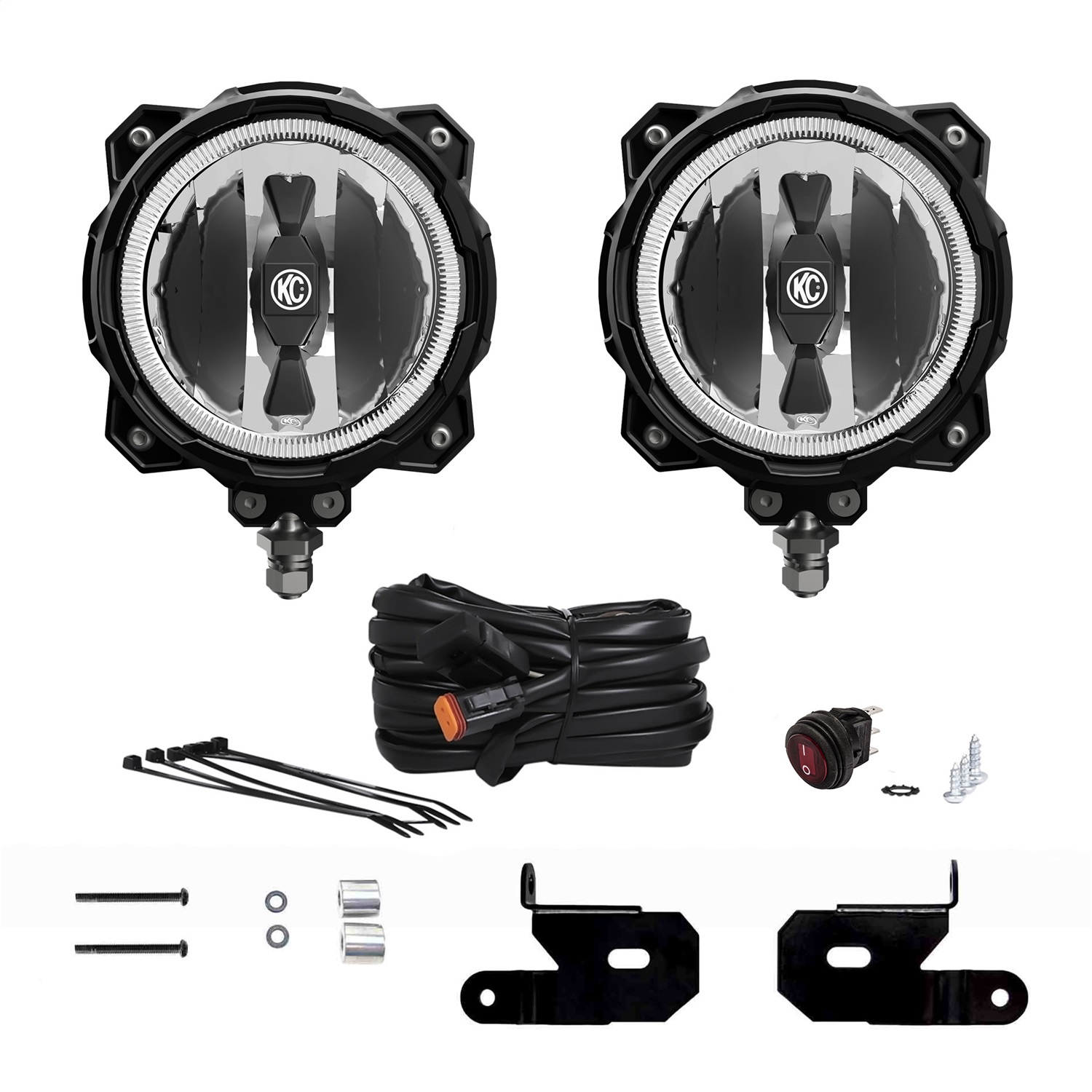 KC HiLites 97112 Gravity Series LED Driving Beam Light