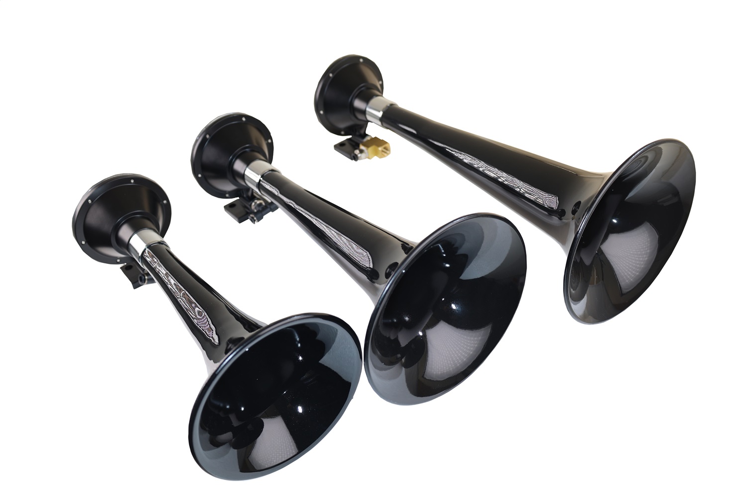 Kleinn Automotive Air Horns 230 Black Triple Horn