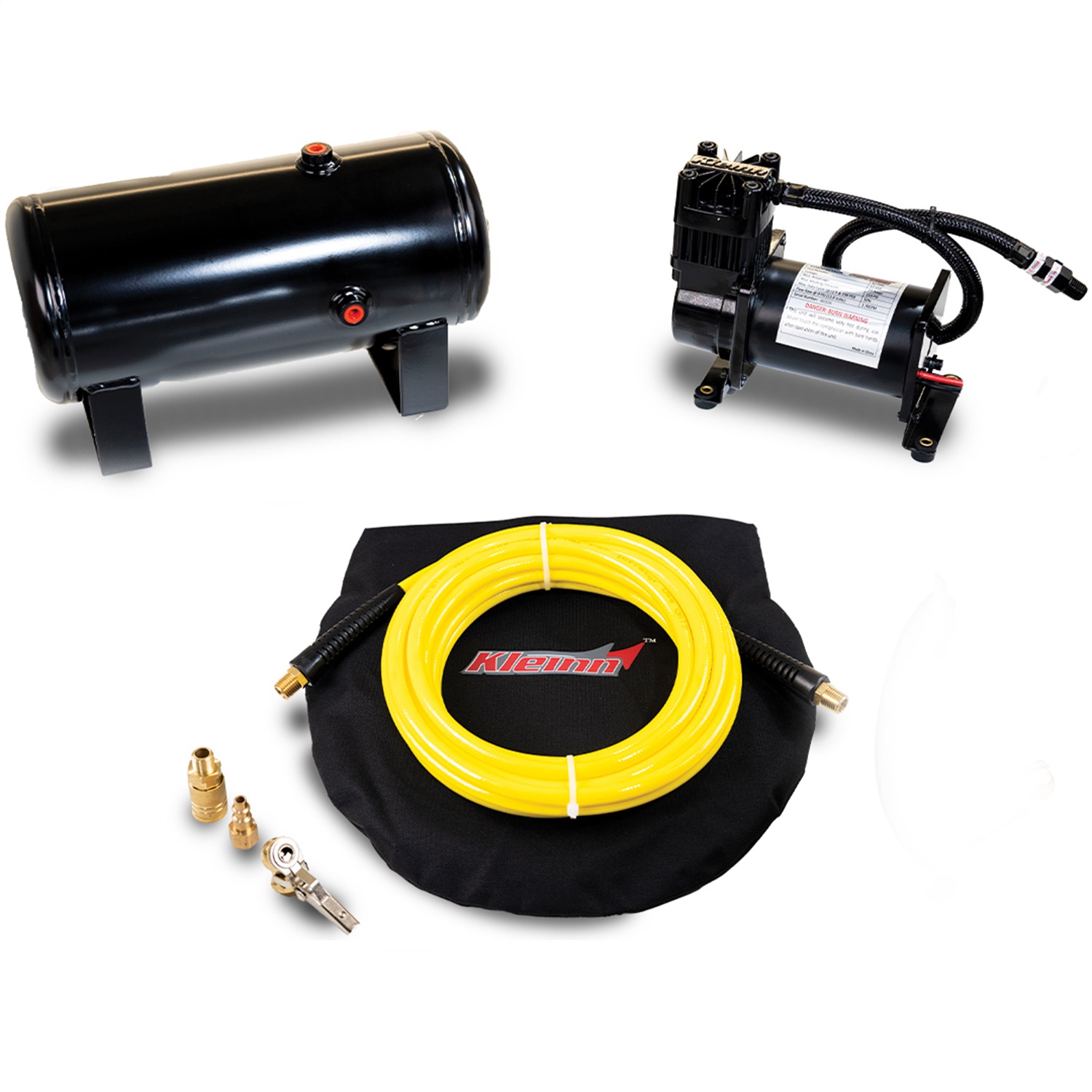 Kleinn Automotive Air Horns 6275 Onboard Air System
