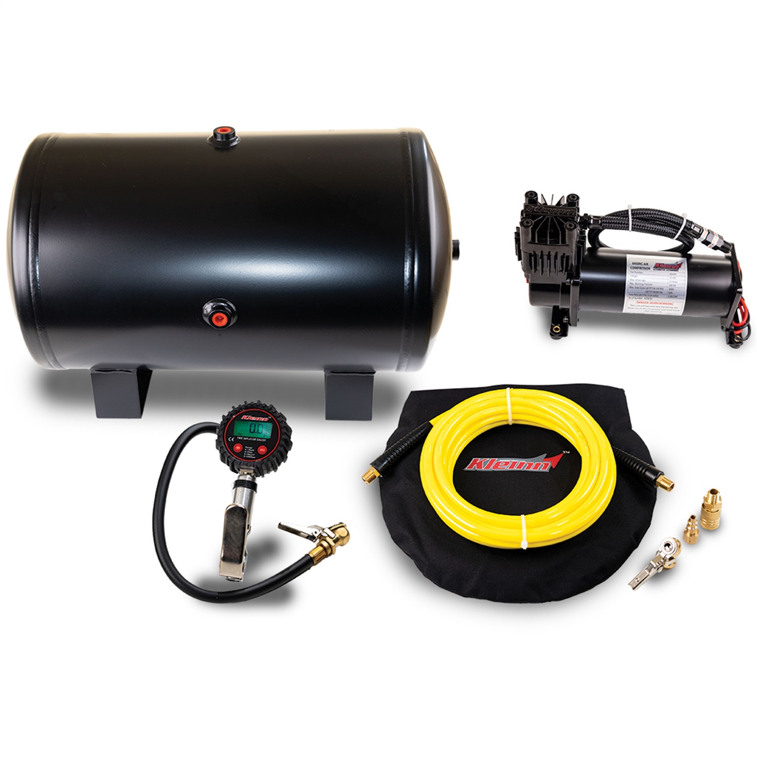 Kleinn Automotive Air Horns 6450 Onboard Air System
