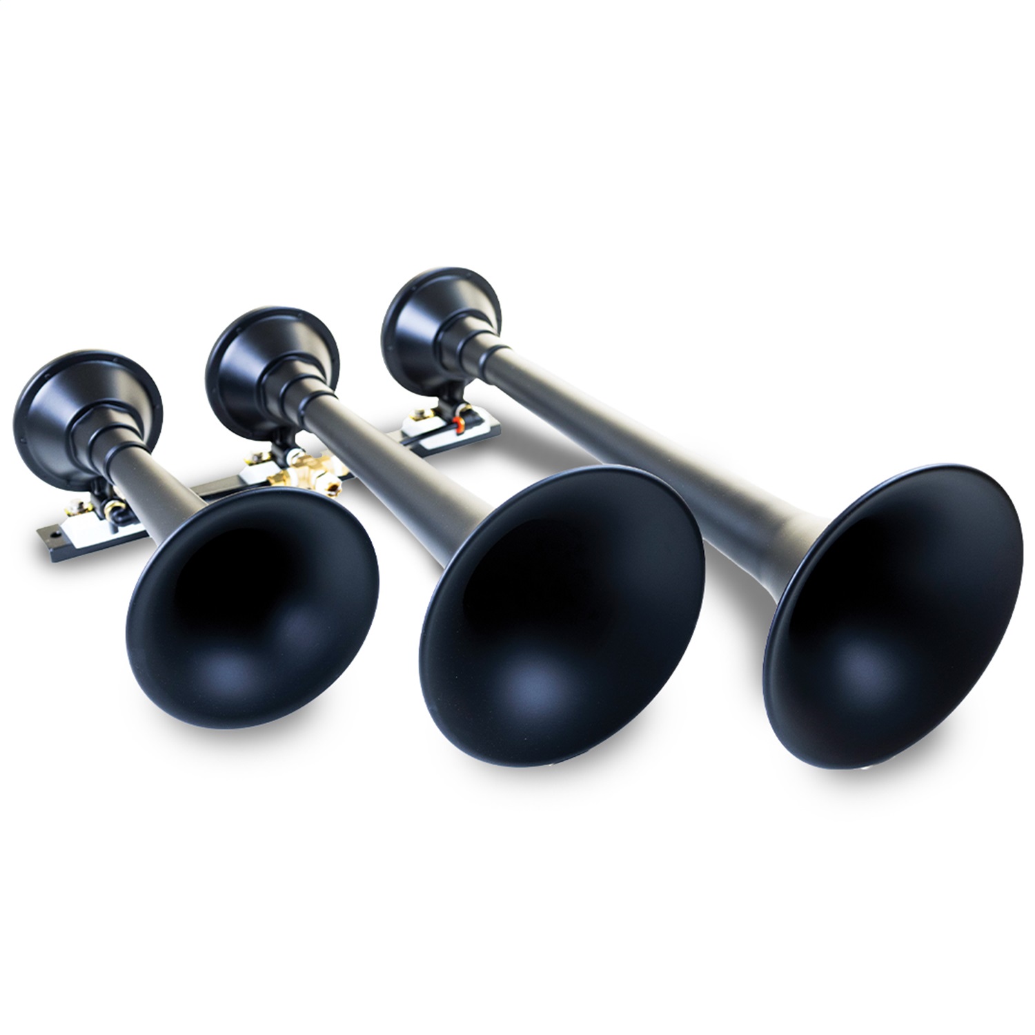 Kleinn Automotive Air Horns 730 Black Triple Horn