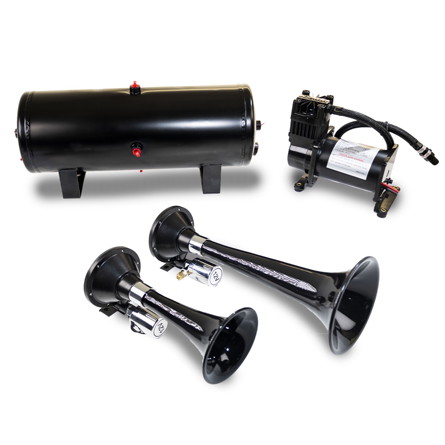 Kleinn Automotive Air Horns HK5 Pro Blaster Dual Horn Kit