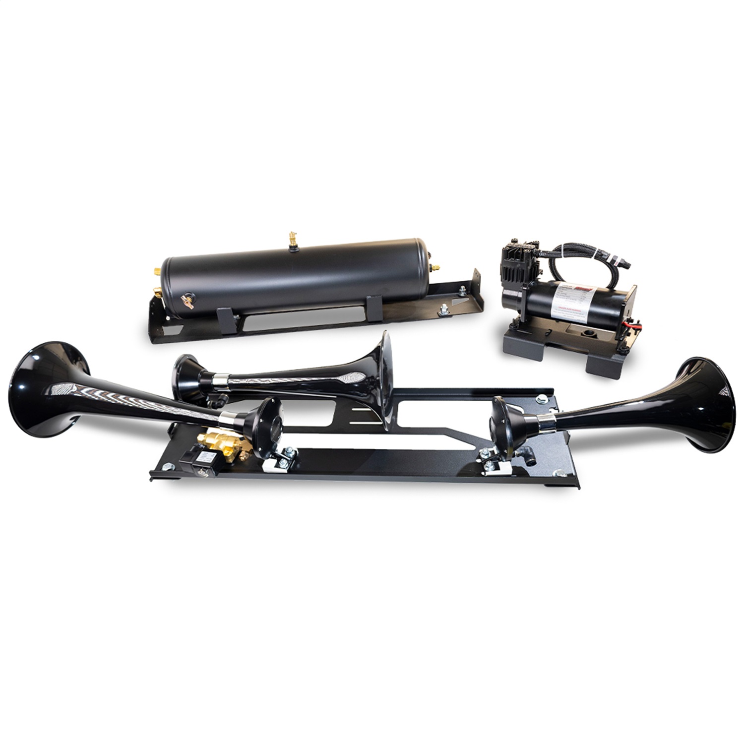 Kleinn Automotive Air Horns SDKIT17-230 Onboard Air System w/Horns