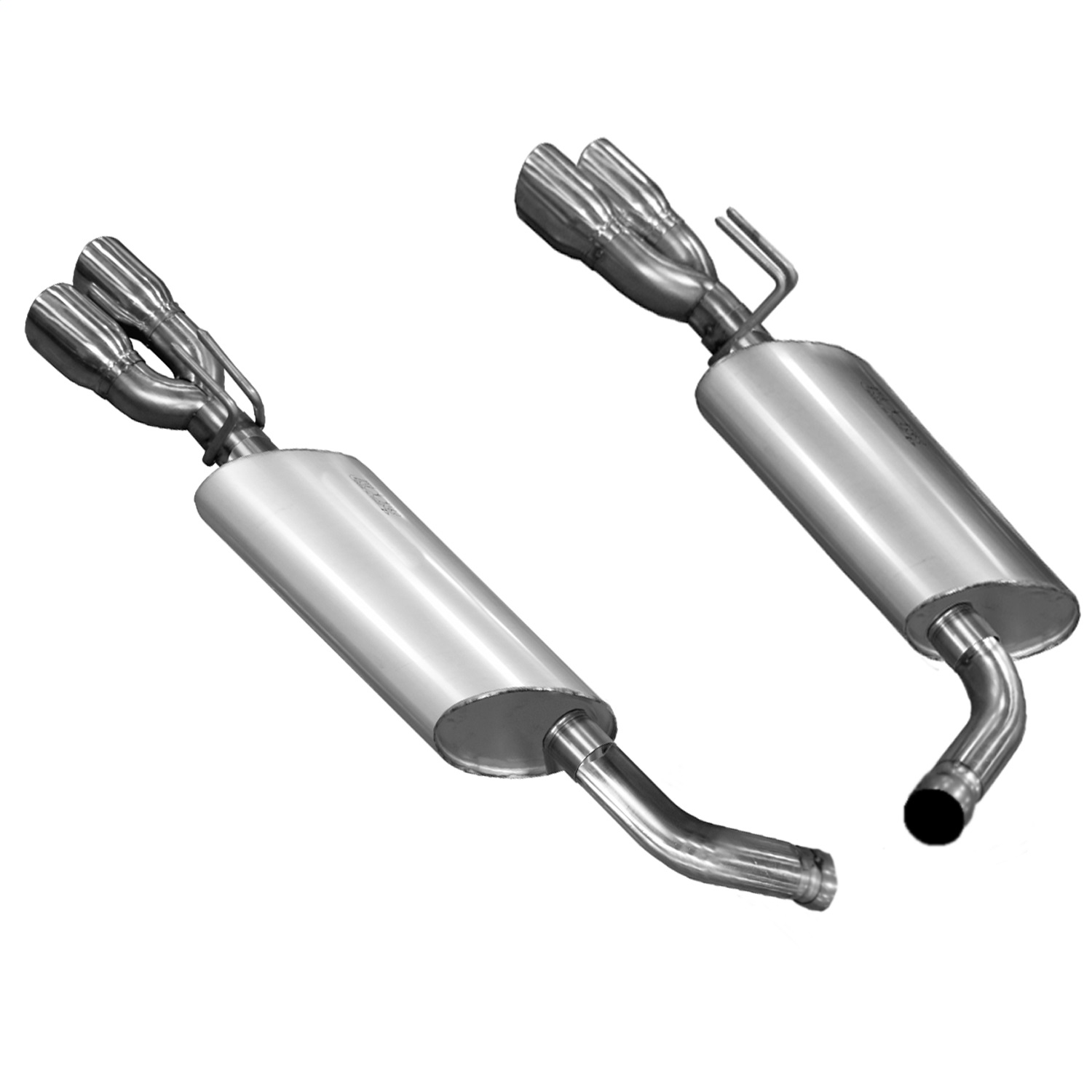 Kooks Custom Headers 25106100 Axle Back Exhaust System Fits 14 SS