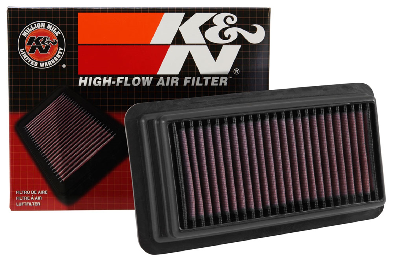 K/&N E-2429 Hi-Flow Air Intake Washable Drop in Filter for 02-05 Civic Si RSX