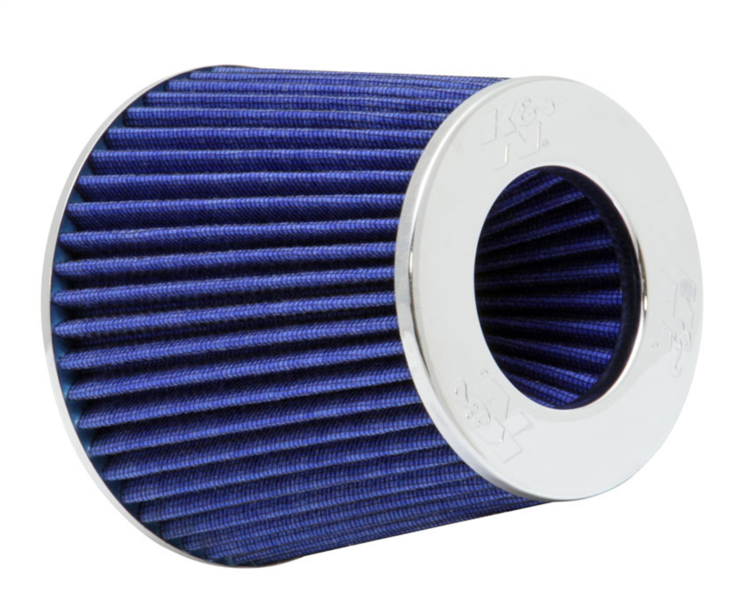 Round Tapered//Centered K/&N RG-1001BL Universal Chrome Air Filter 5.5/"