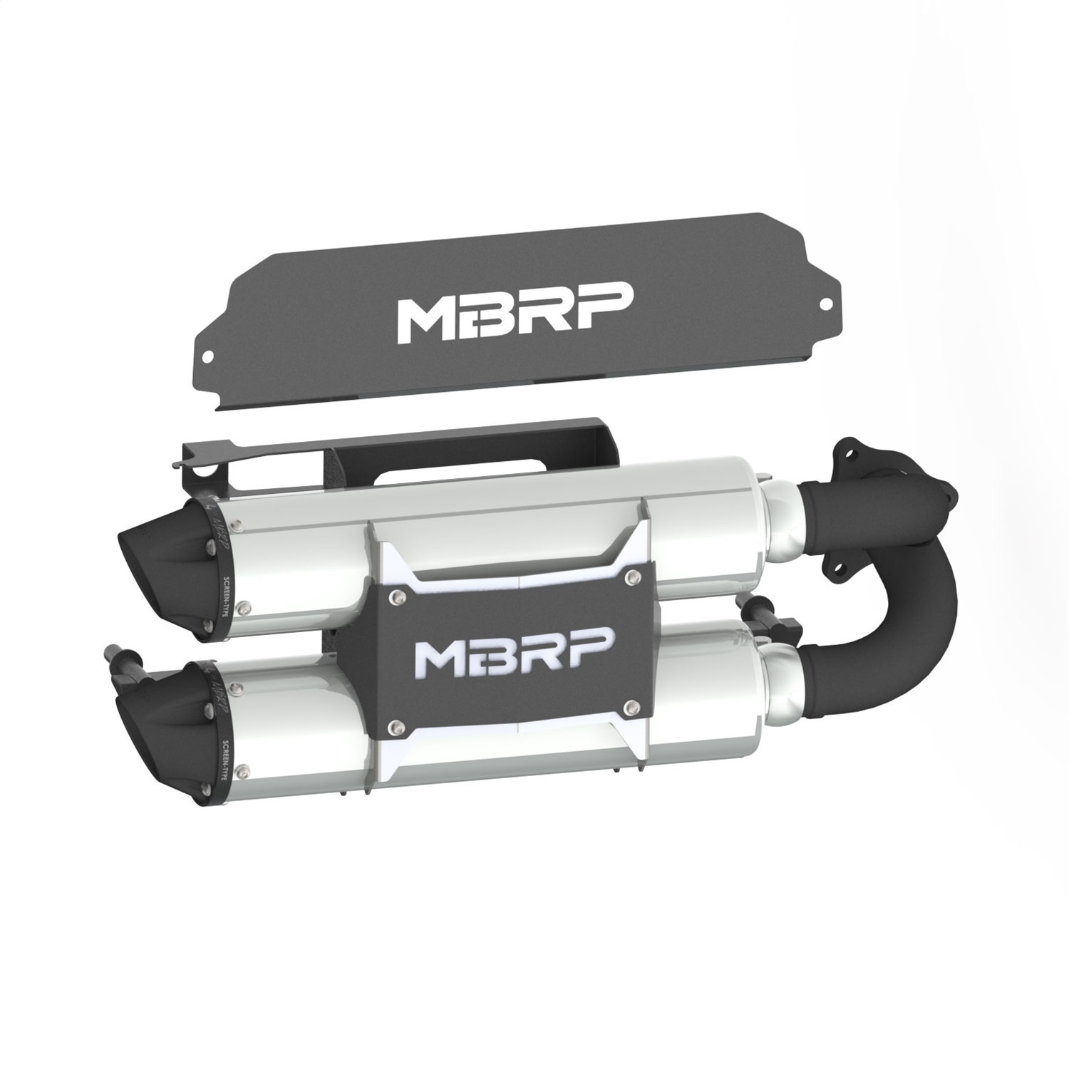 MBRP Exhaust - AT-9524PT - Side By Side Exhaust