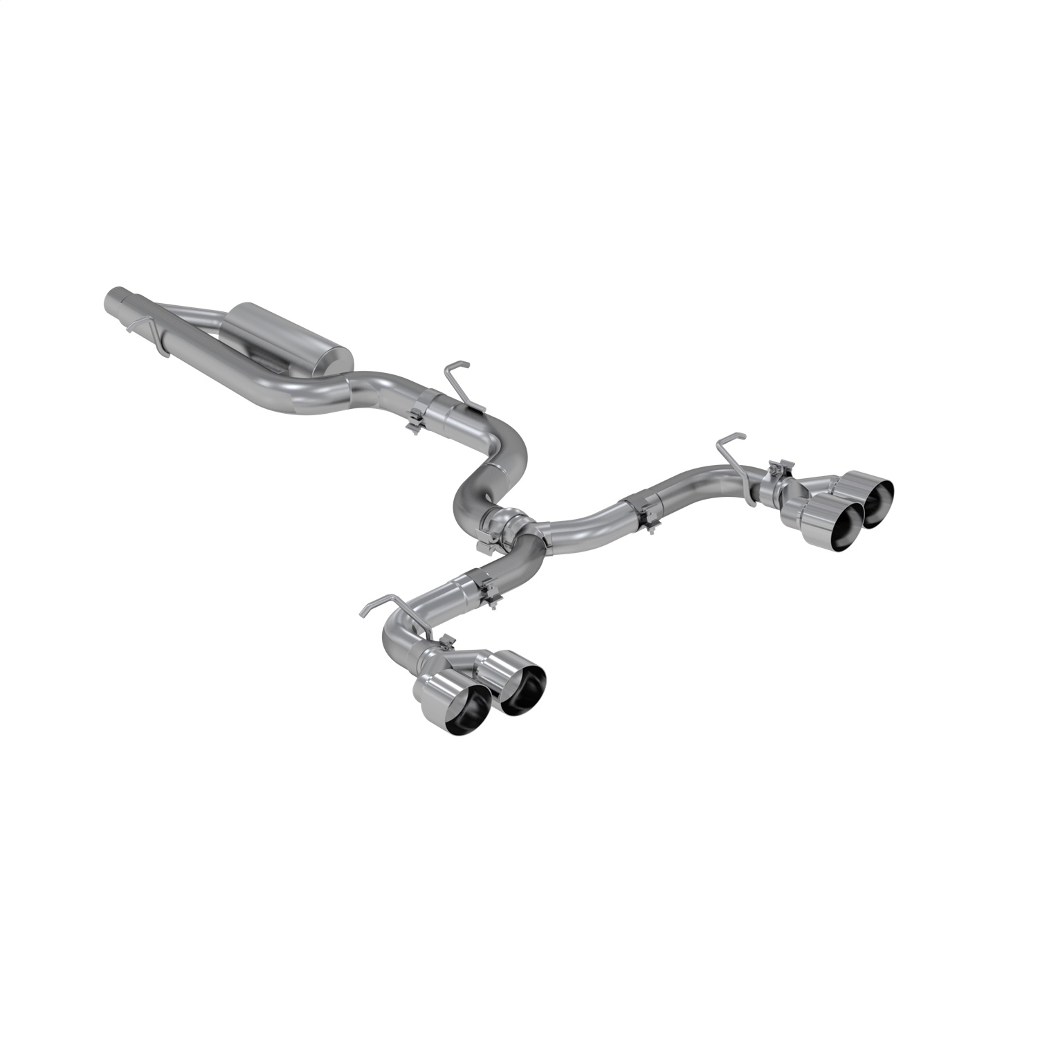 MBRP Exhaust S4603304 Armor Pro Cat Back Exhaust System Fits 15-19 Golf R