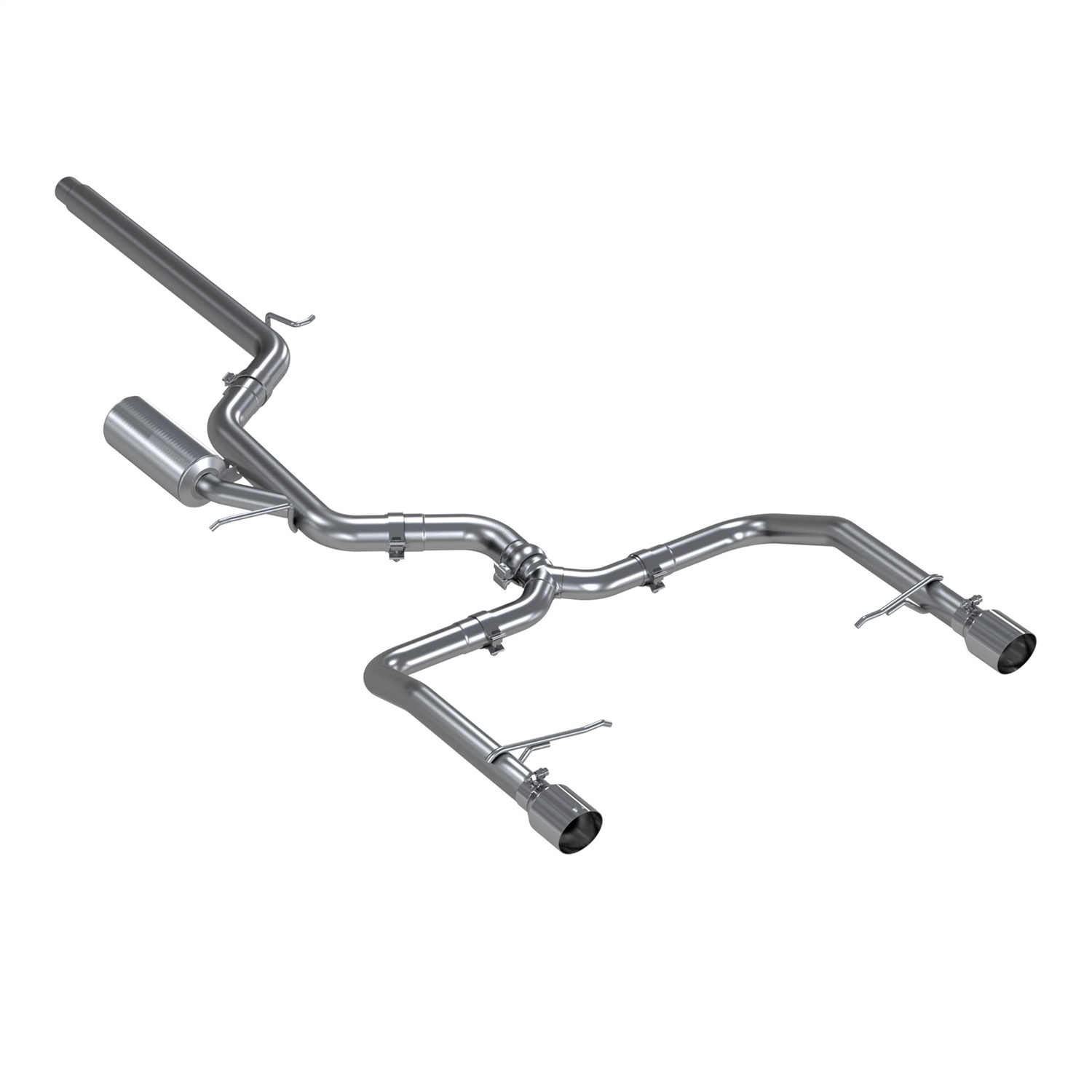 MBRP Exhaust S4608304 Armor Pro Cat Back Exhaust System Fits 19-21 Jetta