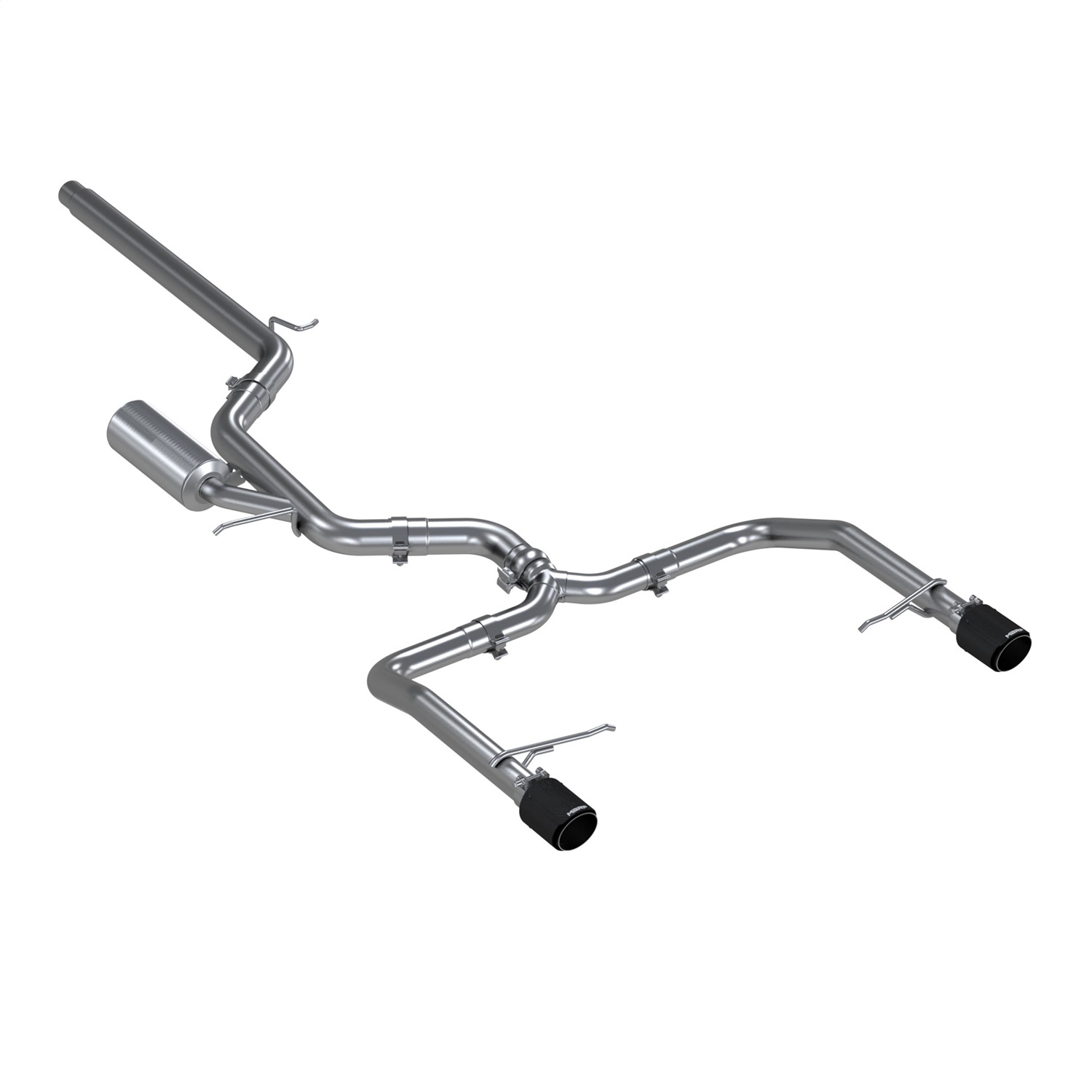 MBRP for 19-21 VW Jetta GLI T304 SS 3in Cat-Back Dual Split Rear Exit Exhaust -