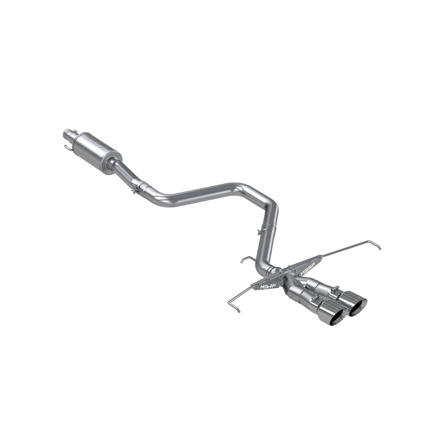 MBRP Exhaust S4705AL Armor Lite Cat Back Exhaust System Fits 19-21 Veloster