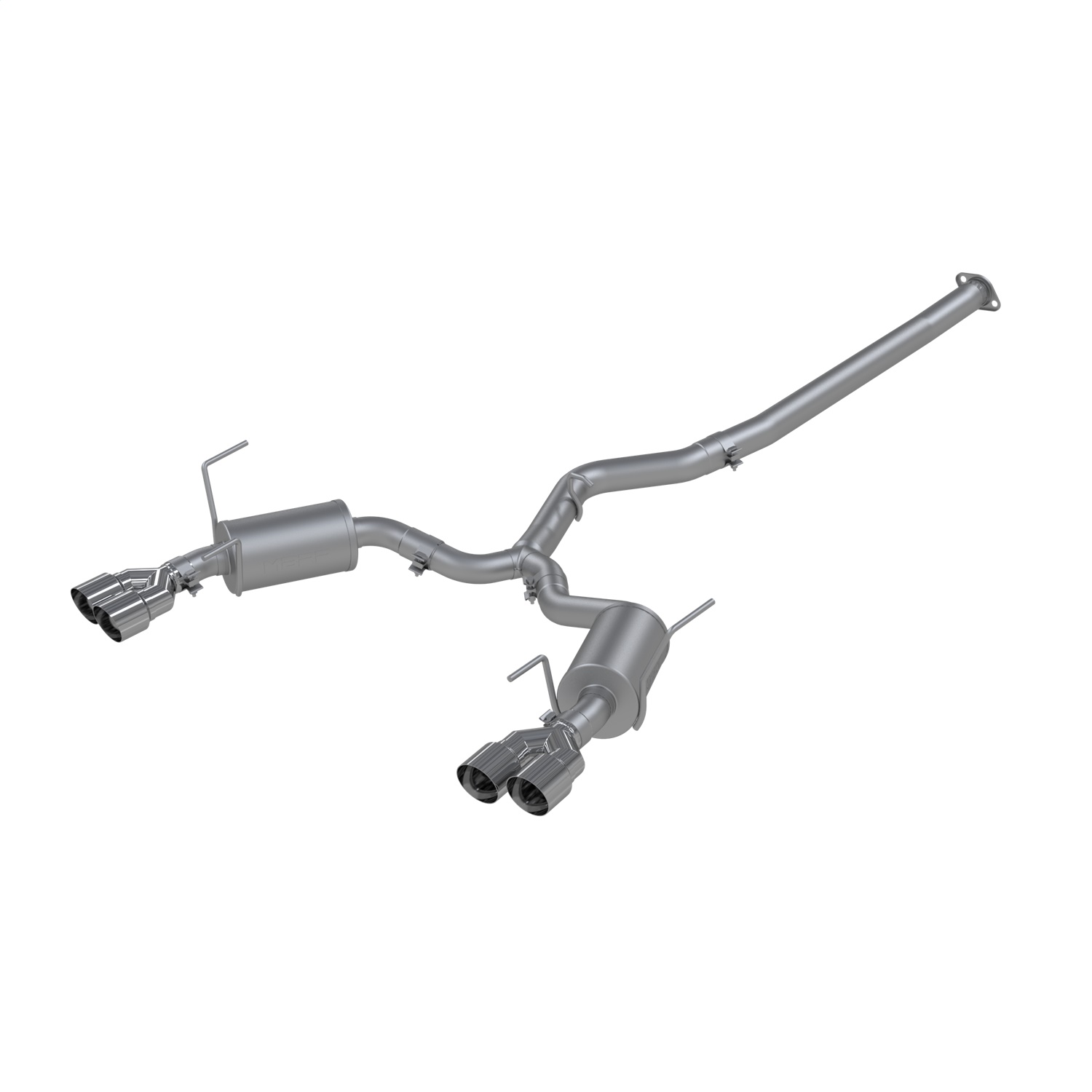 MBRP Exhaust S4800304 Armor Pro Cat Back Exhaust System Fits Impreza WRX WRX STI