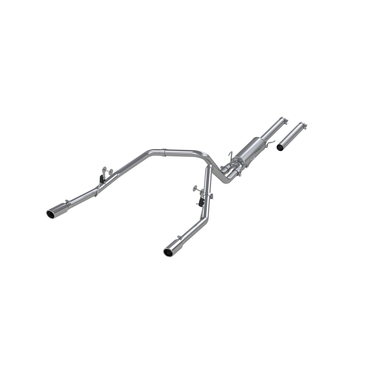 MBRP Exhaust S5112AL Armor Lite Cat Back Exhaust System Fits 04-05 Ram 1500