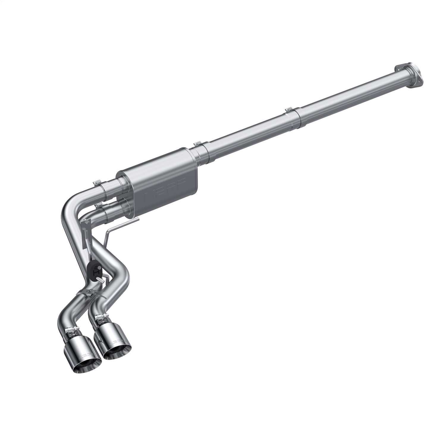 MBRP Exhaust S5217304 Armor Pro Cat Back Exhaust System Fits 21-25 F-150