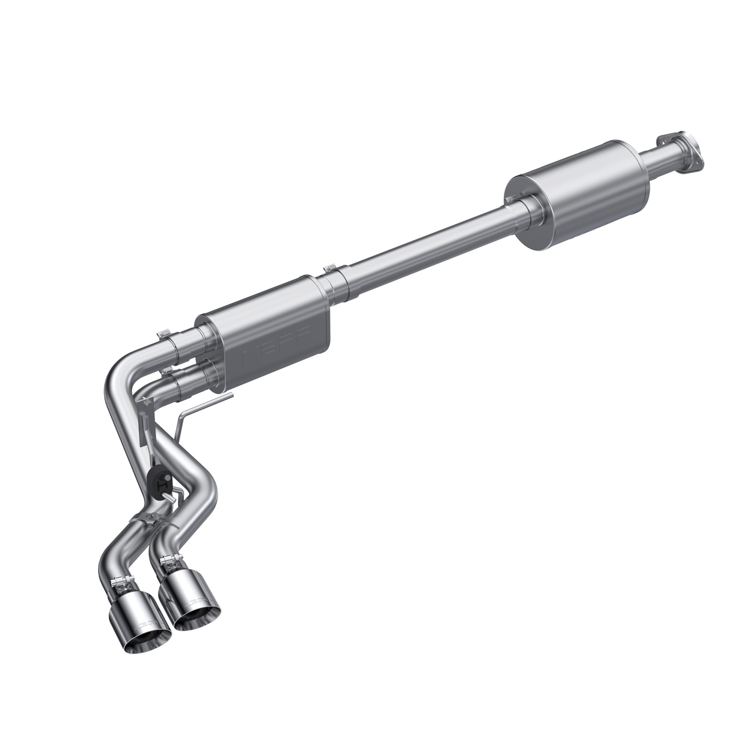 MBRP Exhaust S5219304 Armor Pro Cat Back Exhaust System Fits 21-25 F-150