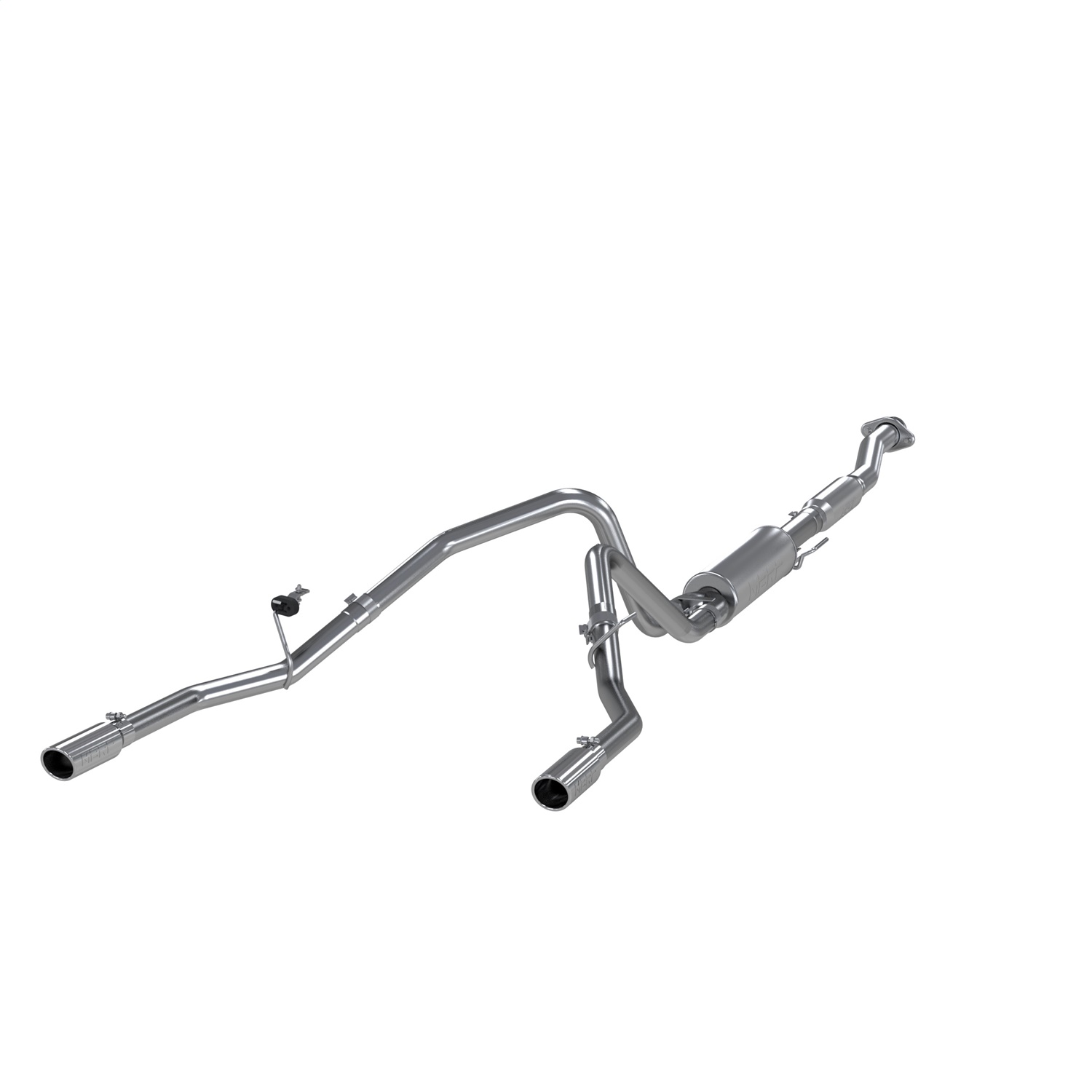 MBRP for 11 Ford F-150 5.0L V8 Aluminized Cat Back Dual Split Rear Exit