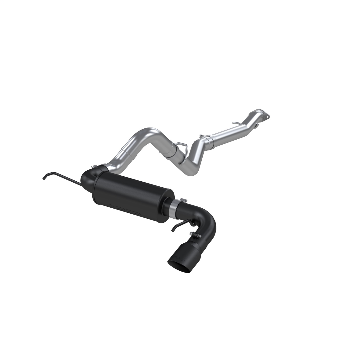 MBRP Exhaust S5235BLK Armor BLK Cat Back Performance Exhaust System Fits Bronco