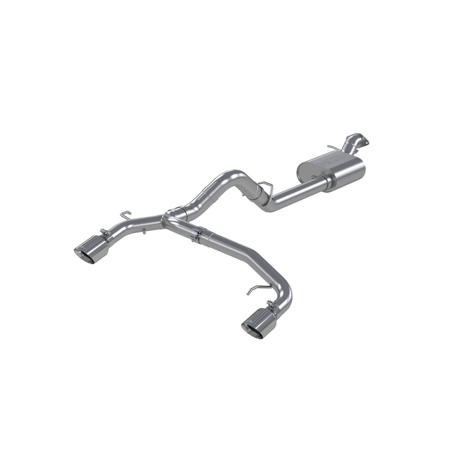 MBRP Exhaust S5241AL Armor Lite Cat Back Exhaust System Fits 21-25 Bronco