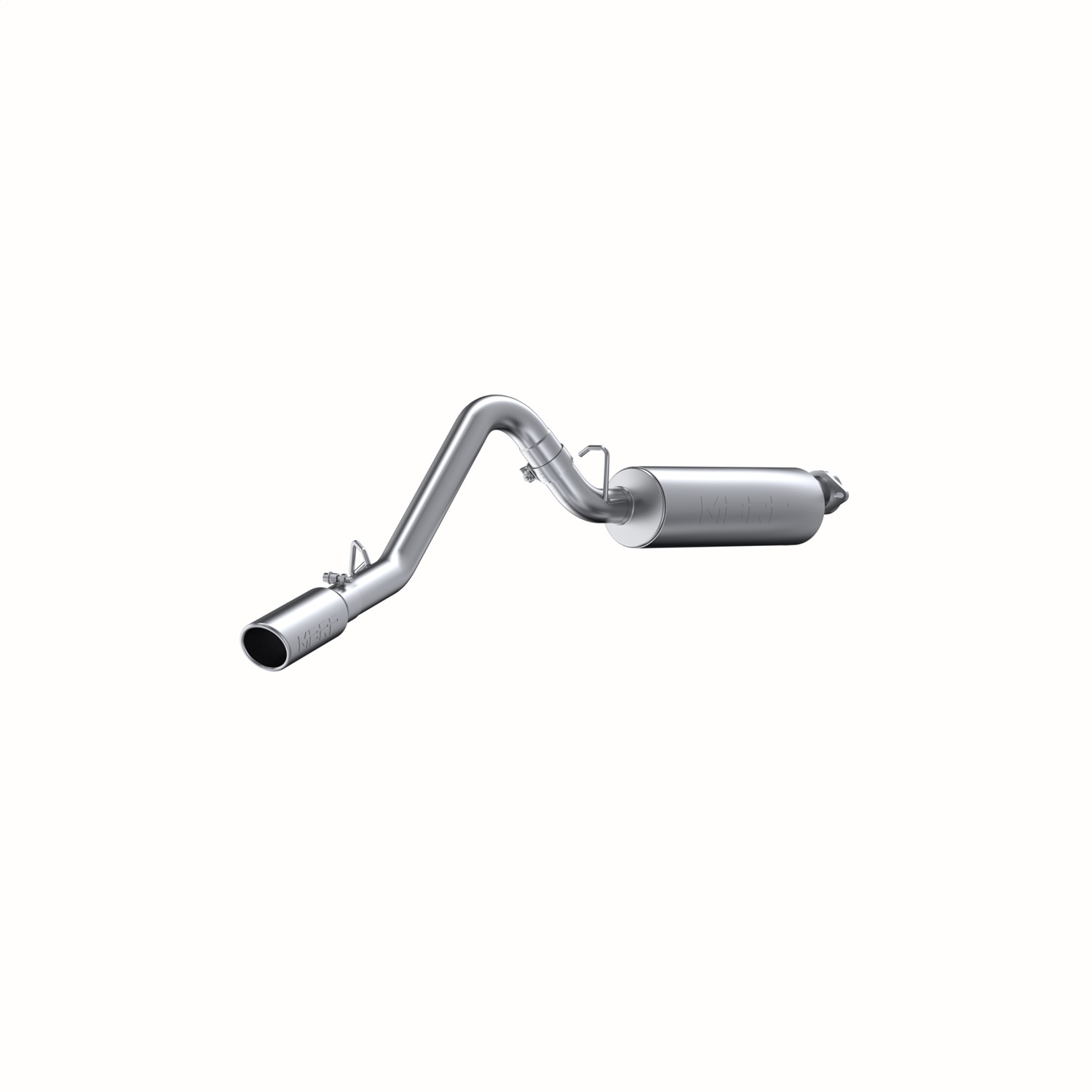 MBRP Exhaust S5500AL Armor Lite Cat Back Exhaust System Fits 00-06 Wrangler (TJ)