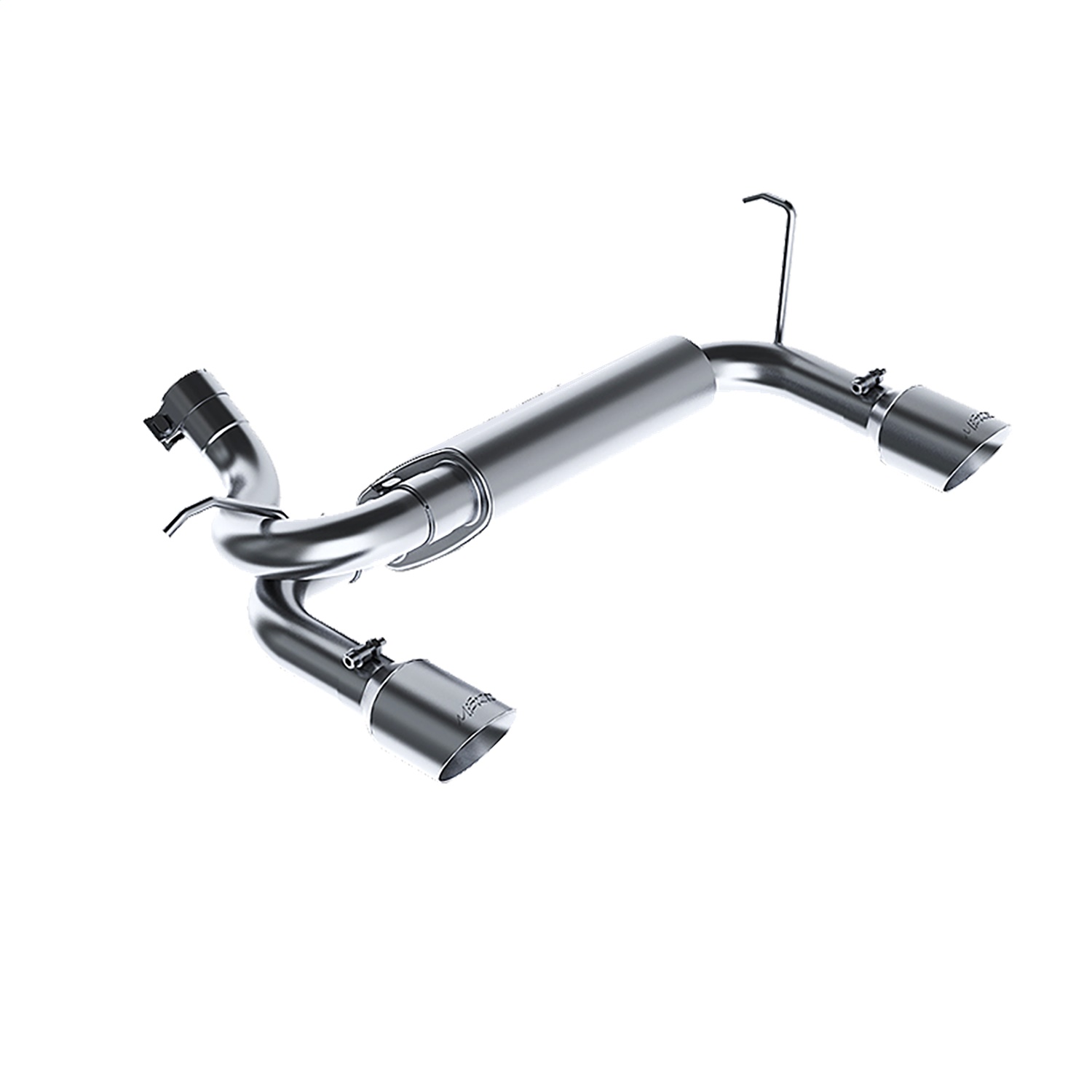 MBRP Exhaust S5528409 Armor Plus Axle Back Exhaust System Fits Wrangler (JK)