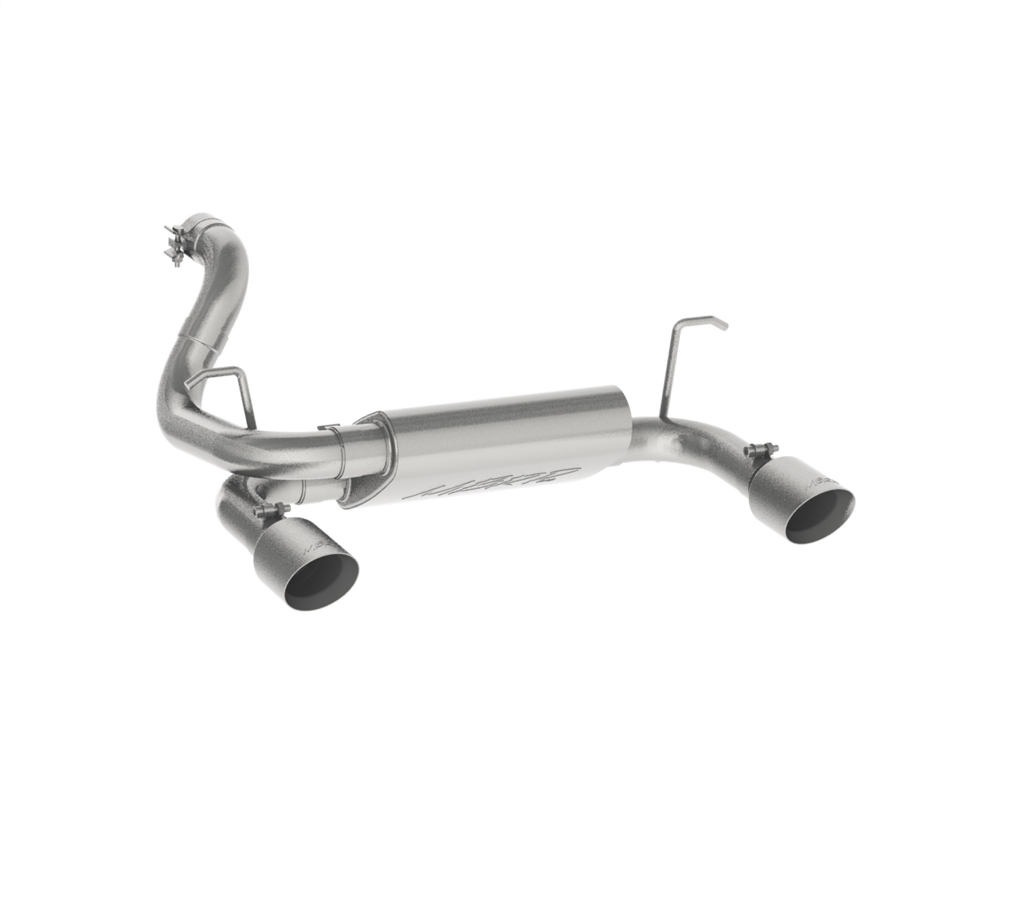 MBRP Exhaust S5529409 Armor Plus Axle Back Exhaust System Fits Wrangler (JL)