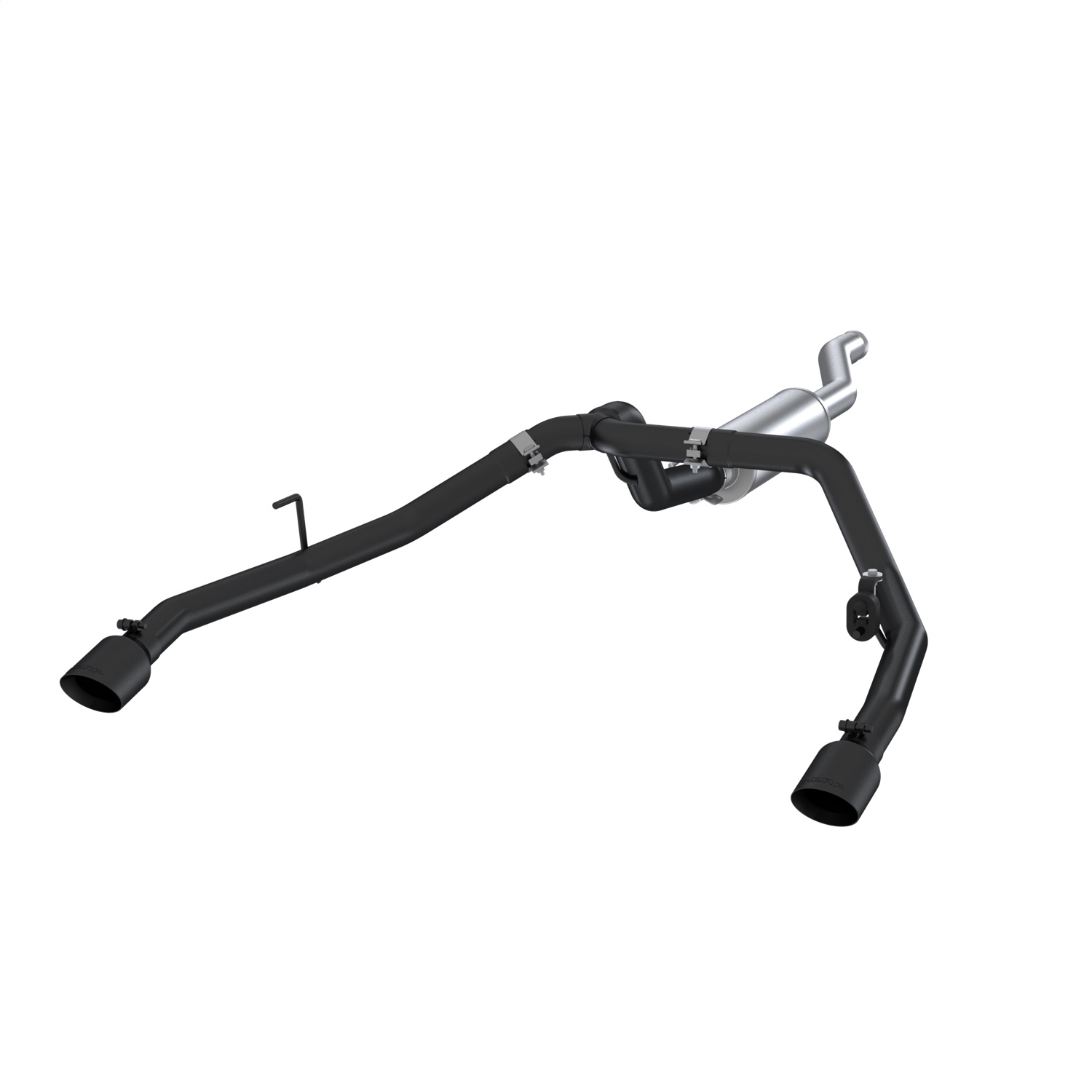 MBRP Exhaust S5538BLK Armor BLK Cat Back Exhaust System