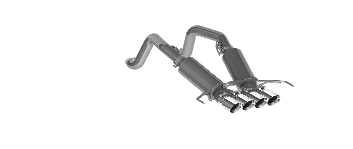 MBRP Exhaust S7030304 Armor Pro Axle Back Exhaust System Fits 14-19 Corvette