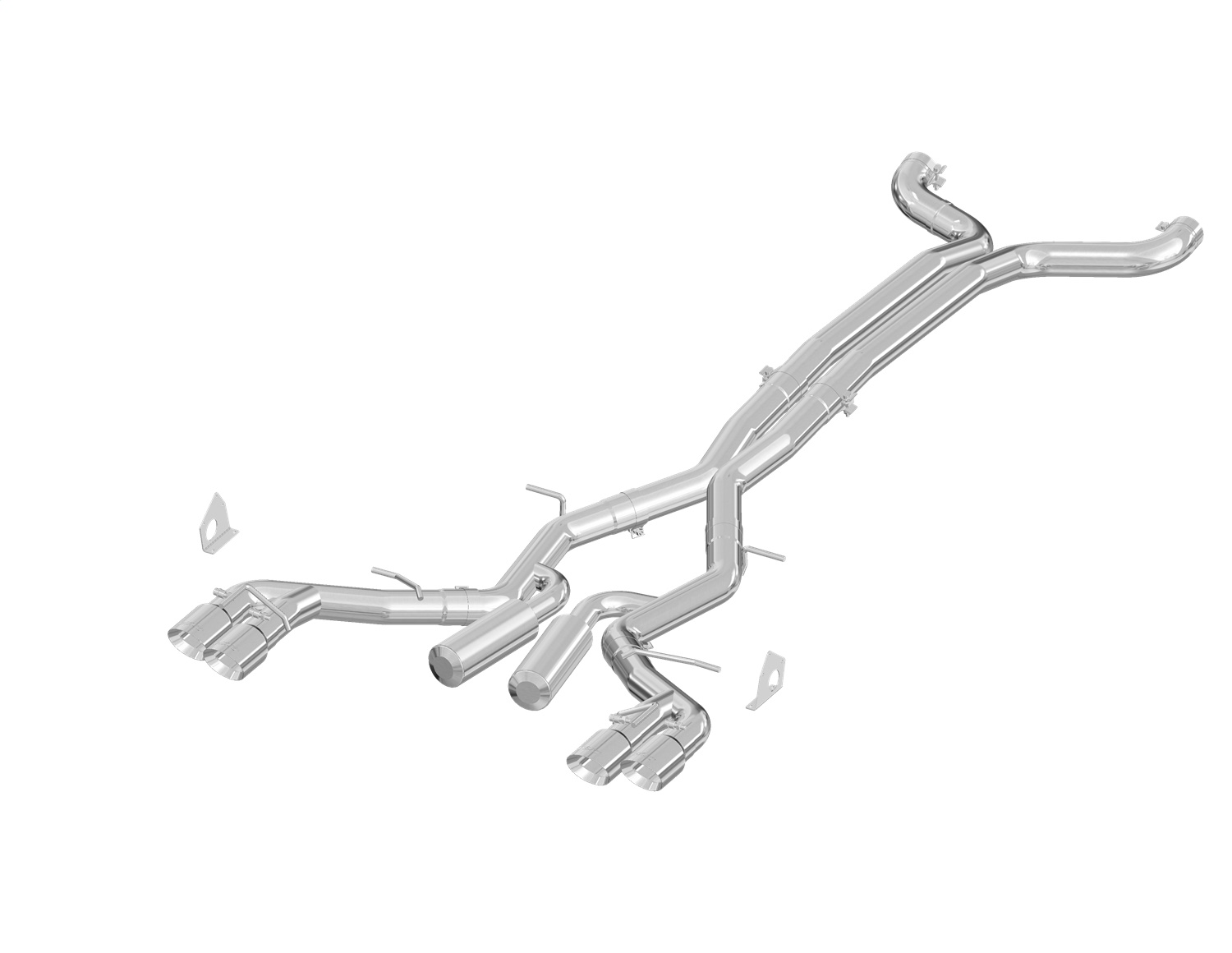 MBRP Exhaust S7033409 Armor Plus Cat Back Exhaust System Fits 16-24 Camaro