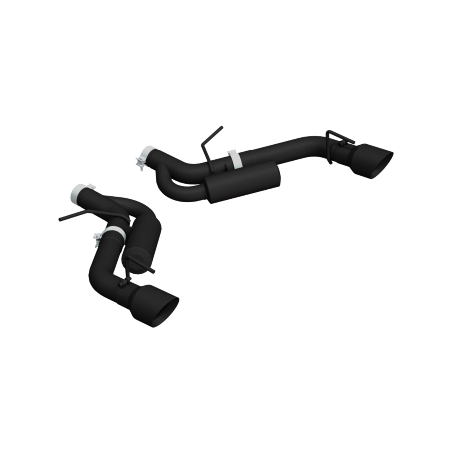 MBRP Exhaust S7034BLK Armor BLK Axle Back Exhaust System Fits 16-24 Camaro