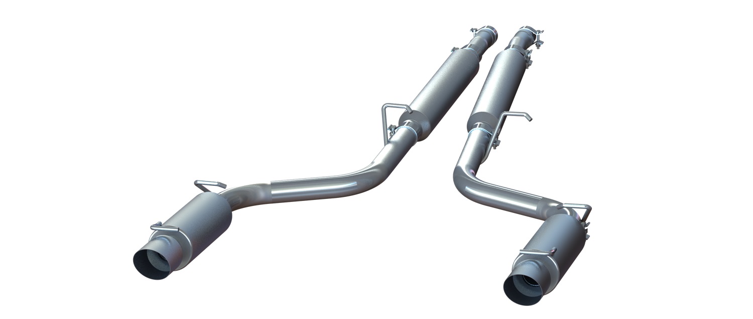 MBRP Exhaust S7100304 PRO Series Muscle Car Exhaust System | eBay