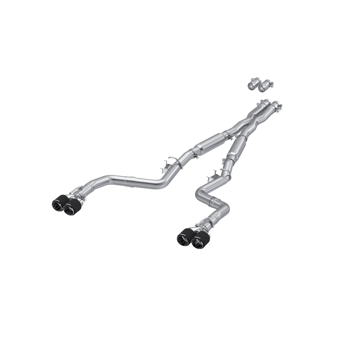 MBRP Exhaust S71133CF Armor Pro Cat Back Exhaust System Fits 15-23 Challenger