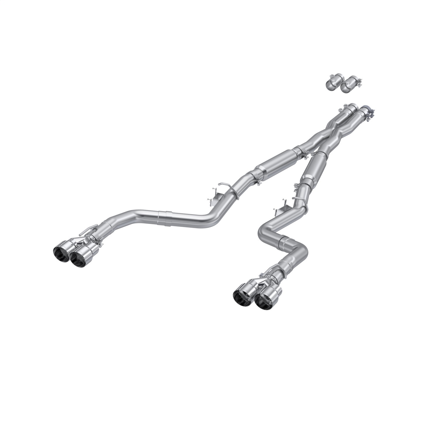 MBRP Exhaust S7113AL Armor Lite Cat Back Exhaust System Fits 15-23 Challenger