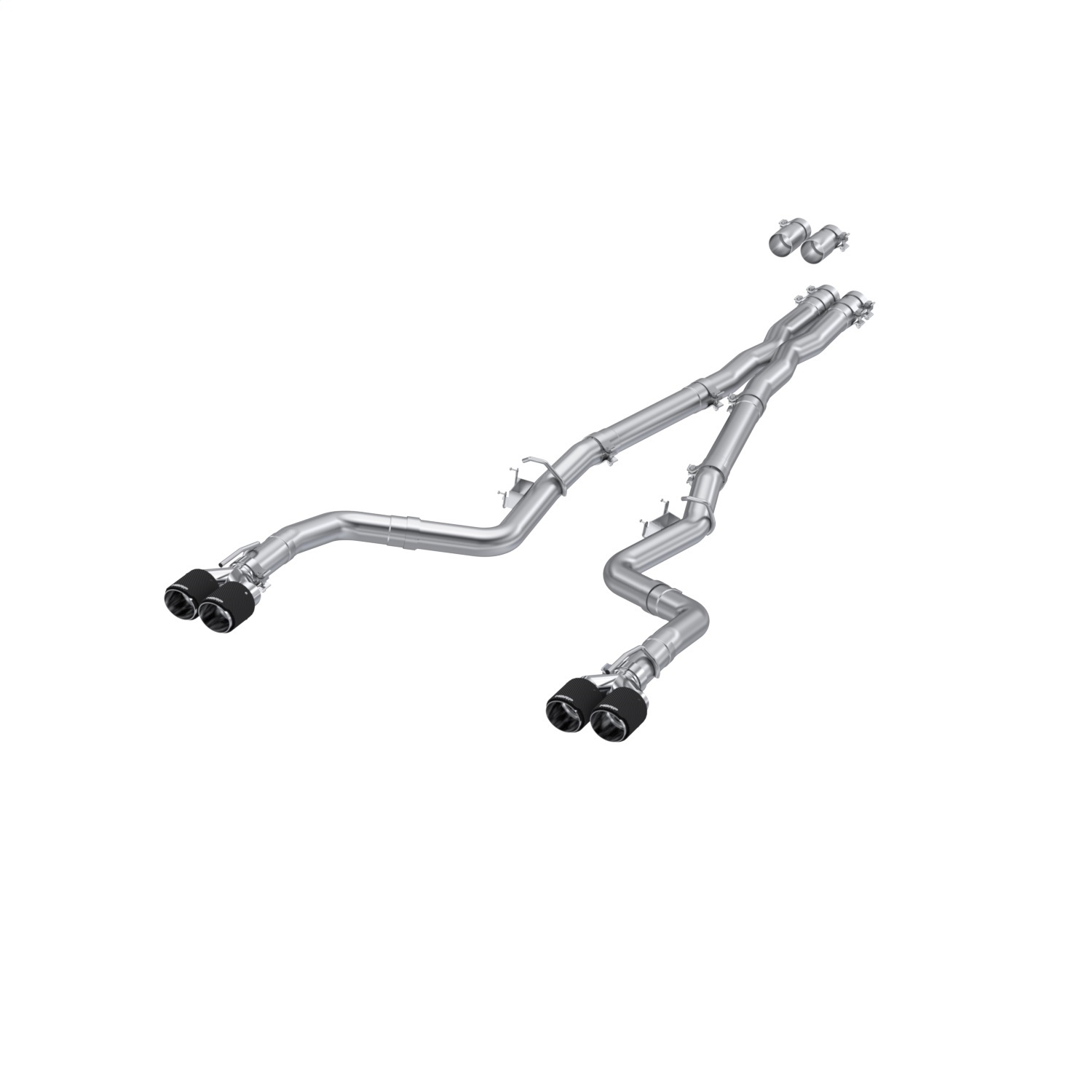 MBRP Exhaust S71143CF Armor Pro Cat Back Exhaust System Fits 15-23 Challenger