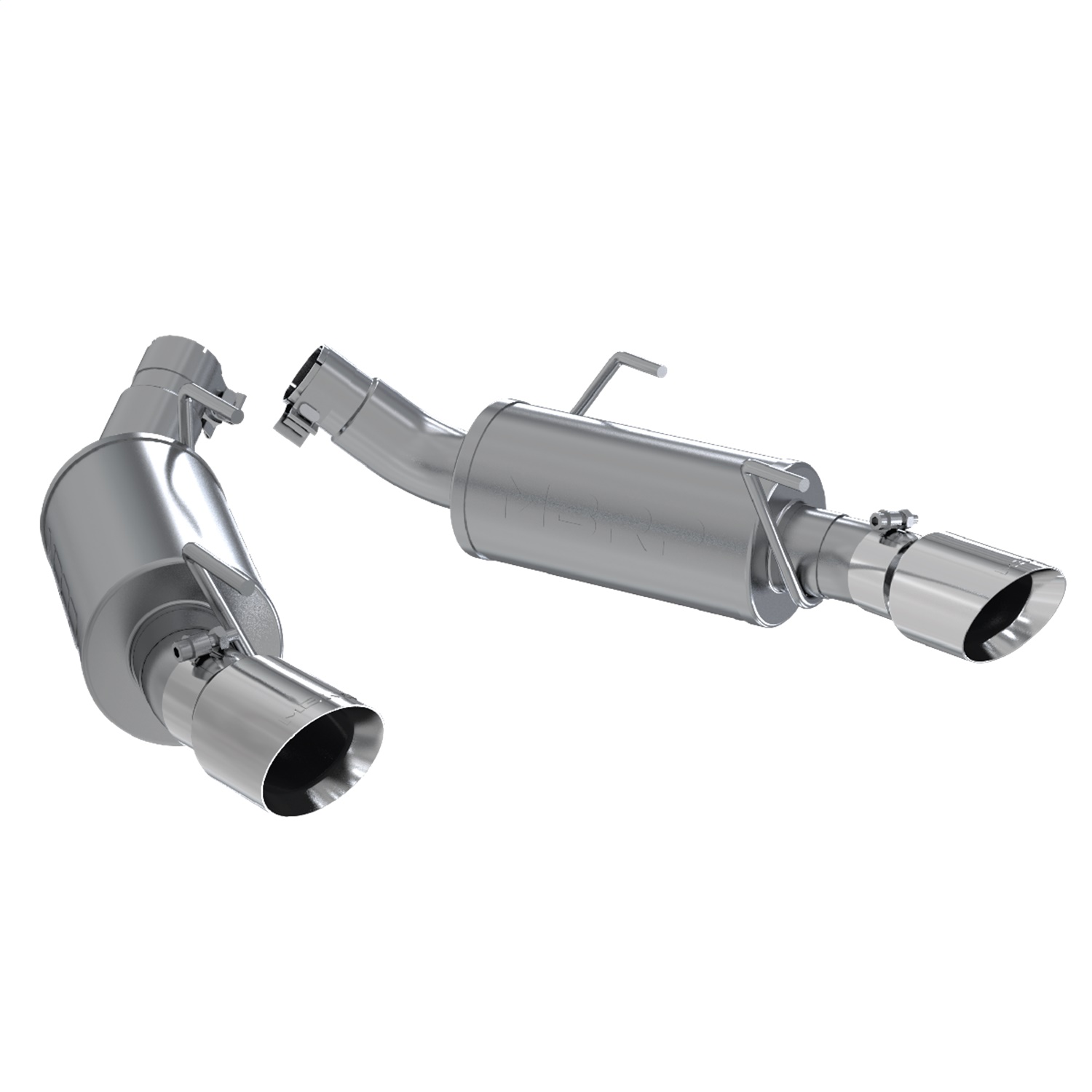 MBRP Exhaust S7200AL Armor Lite Axle Back Exhaust System Fits 05-10 Mustang