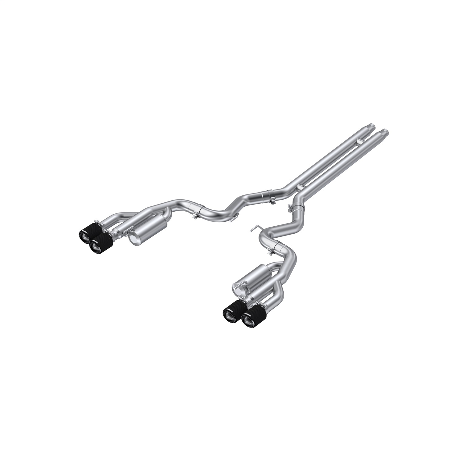 MBRP Exhaust S72073CF Armor Pro Cat Back Exhaust System Fits 18-23 Mustang