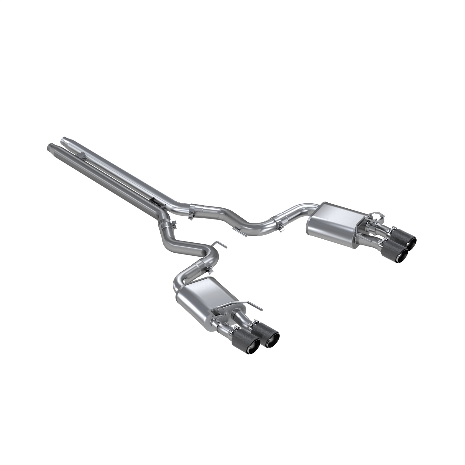 MBRP Exhaust S72093CF Armor Pro Cat Back Exhaust System Fits 18-23 Mustang