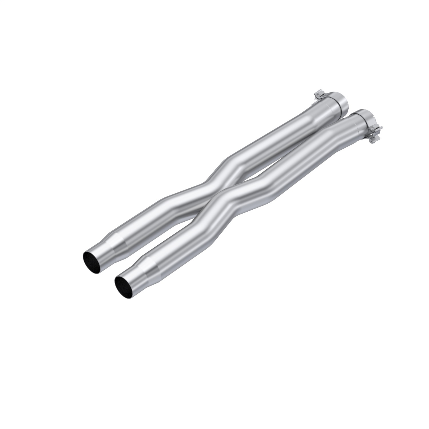 MBRP Exhaust S7215409 Armor Plus Resonator Delete X Pipe Fits 15-20 Mustang