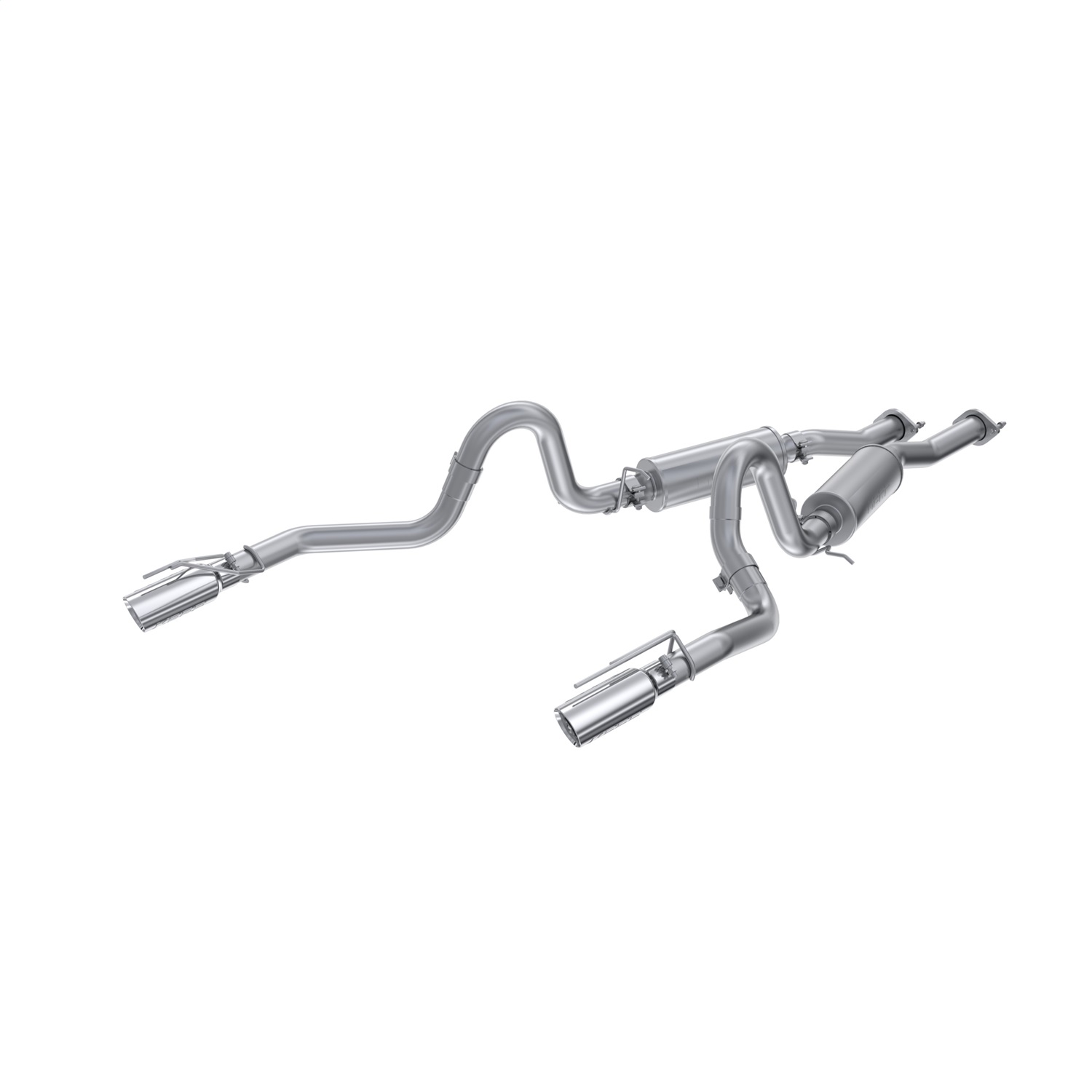 MBRP Exhaust S7221AL Armor Lite Cat Back Exhaust System Fits 99-04 Mustang
