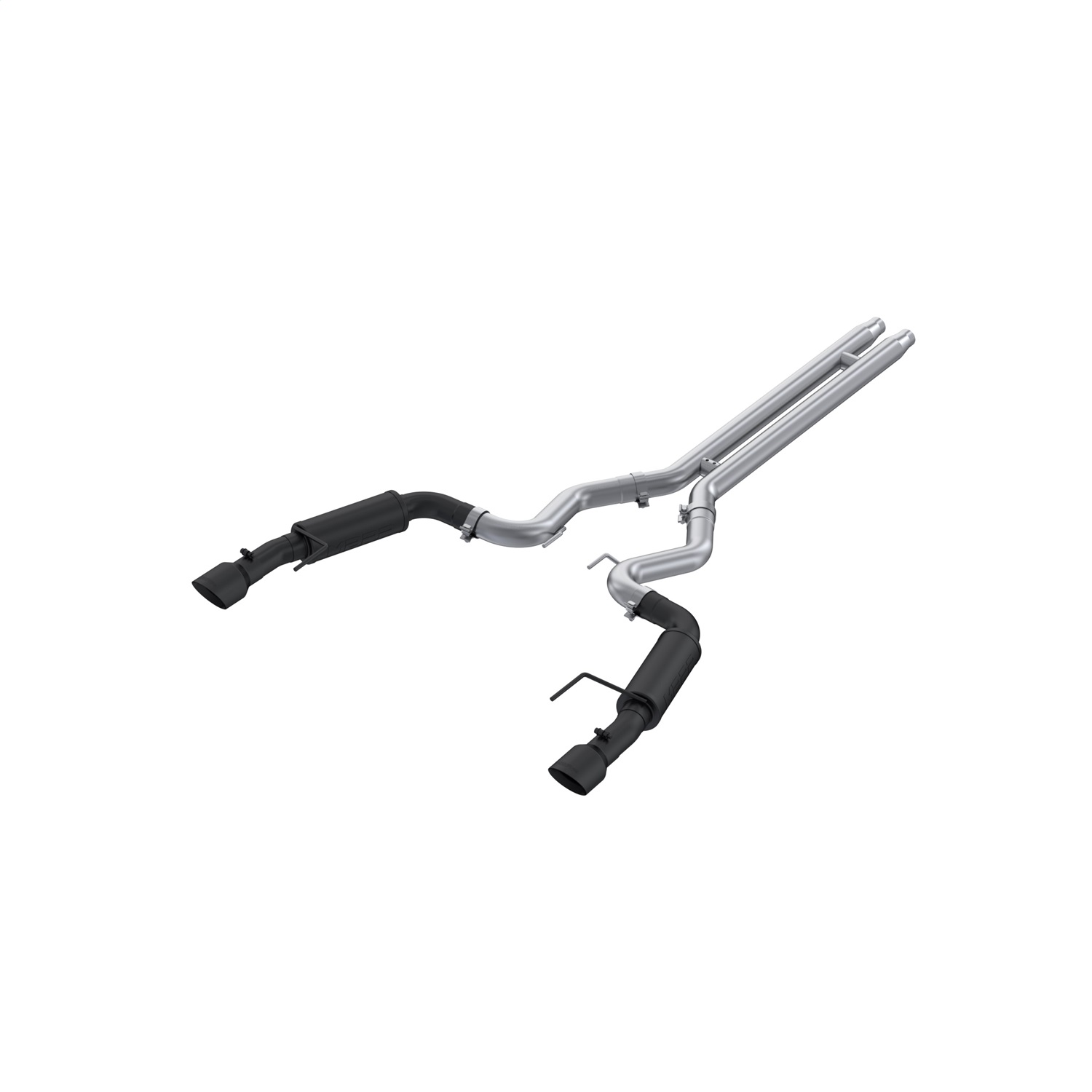 MBRP Exhaust S7253BLK Armor BLK Cat Back Exhaust System Fits 24 Mustang